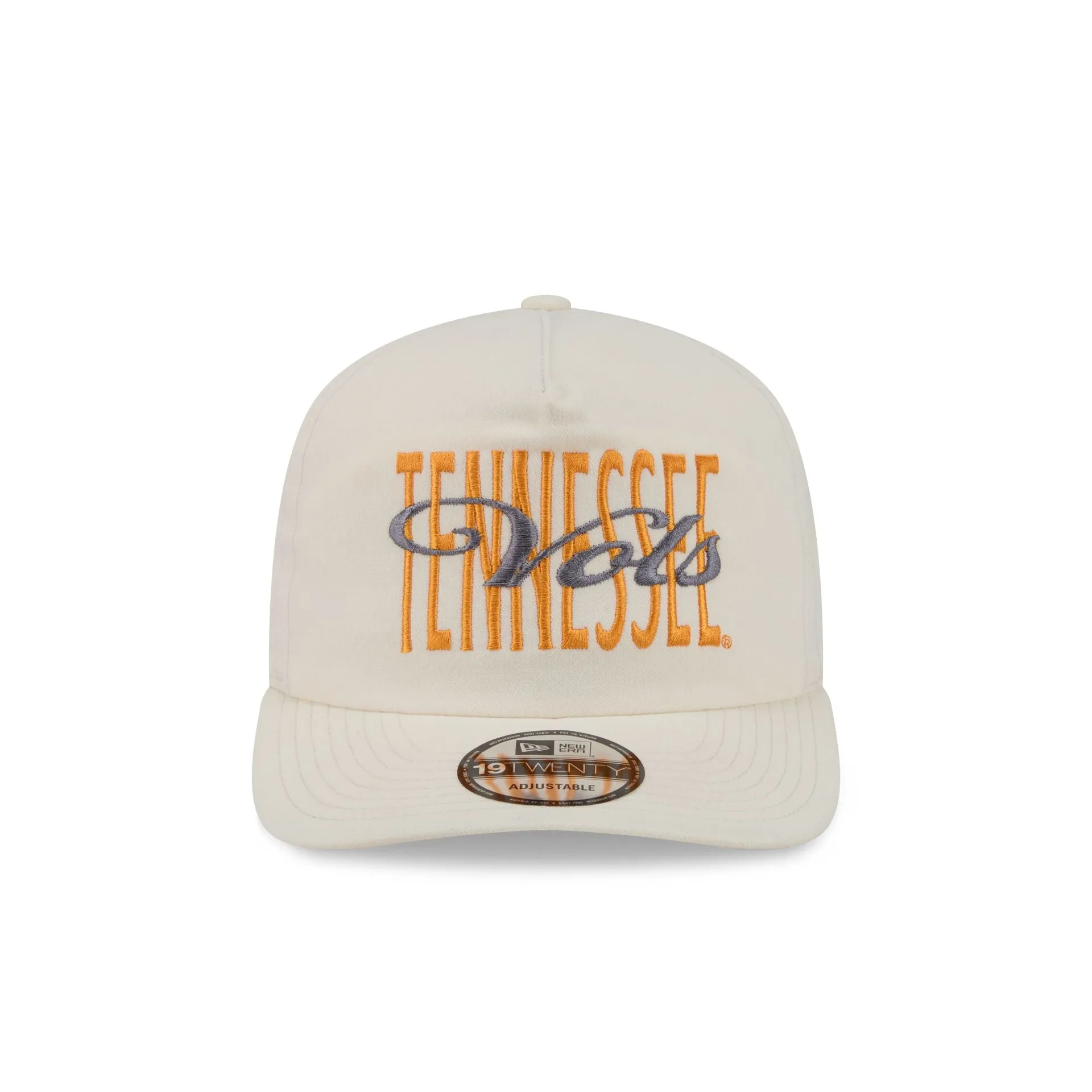 Tennessee Volunteers Collegiate Script Ivory 19TWENTY Snapback Hat sold by New Era product image thumbnail 2