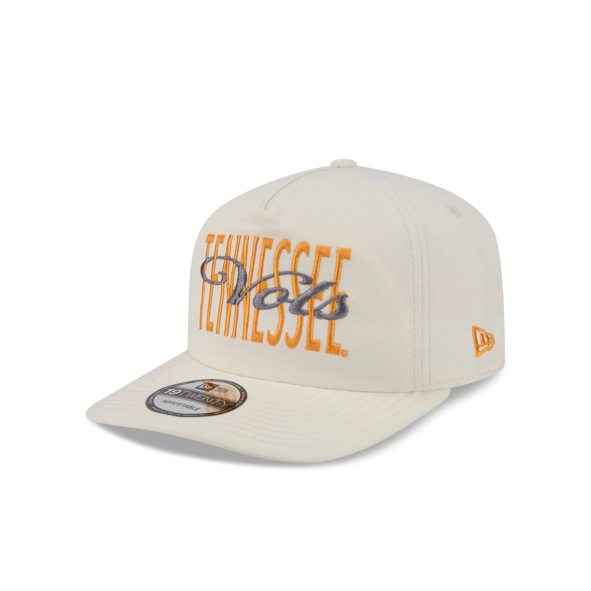 Tennessee Volunteers Collegiate Script Ivory 19TWENTY Snapback Hat sold by New Era product image thumbnail 3