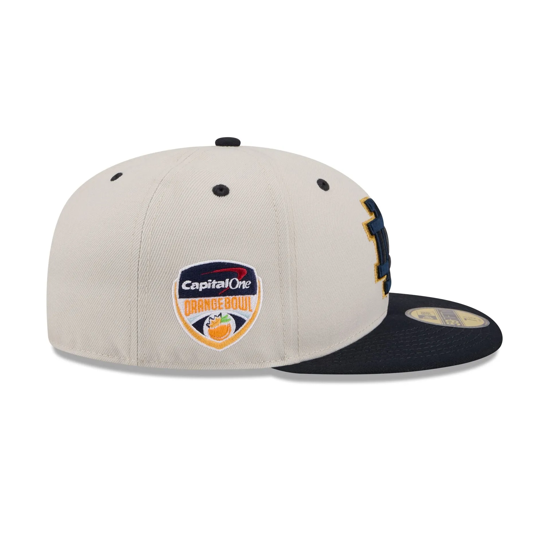 Notre Dame Fighting Irish Collegiate Two-Tone Chrome 59FIFTY Fitted Hat sold by New Era product image thumbnail 4