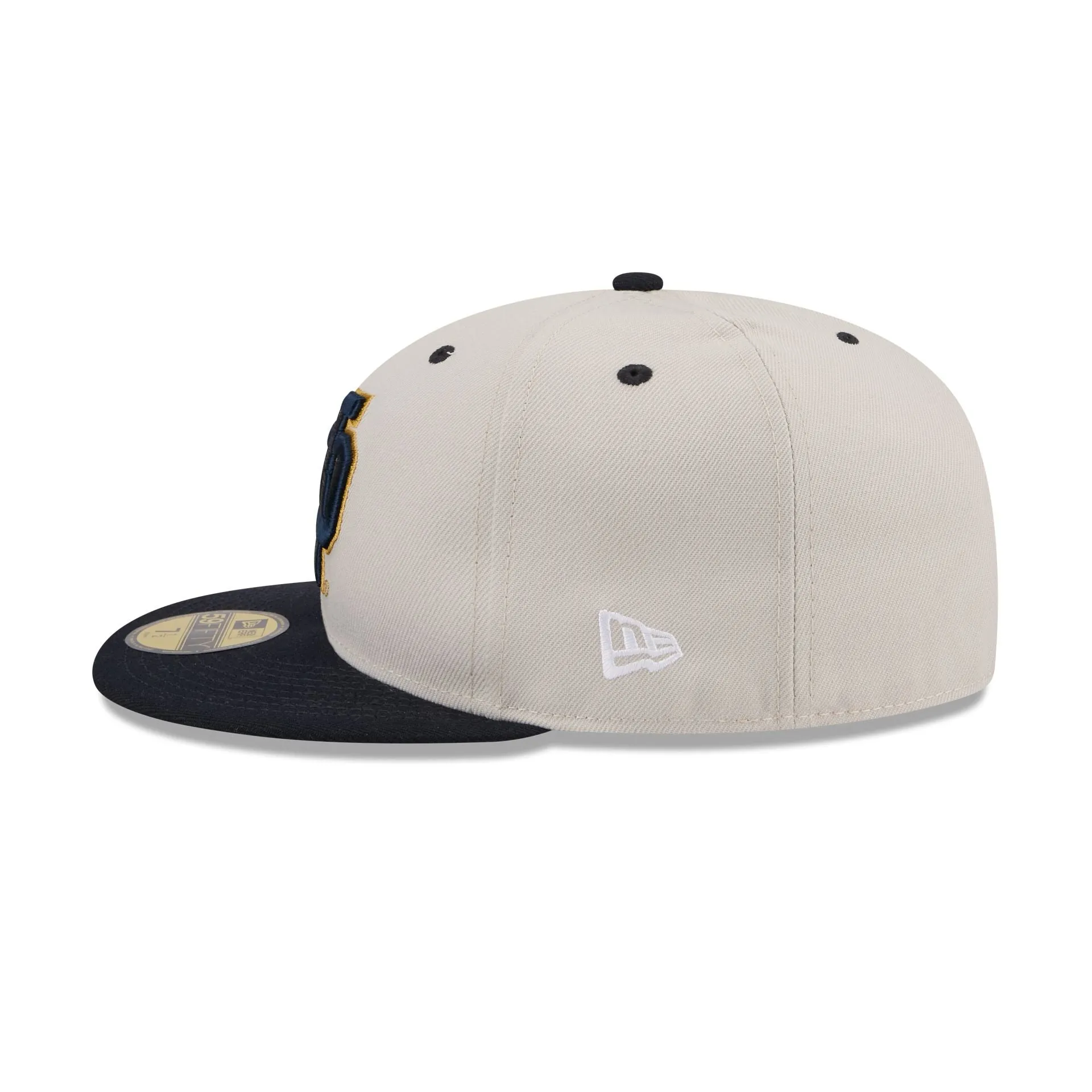 Notre Dame Fighting Irish Collegiate Two-Tone Chrome 59FIFTY Fitted Hat sold by New Era product image thumbnail 5
