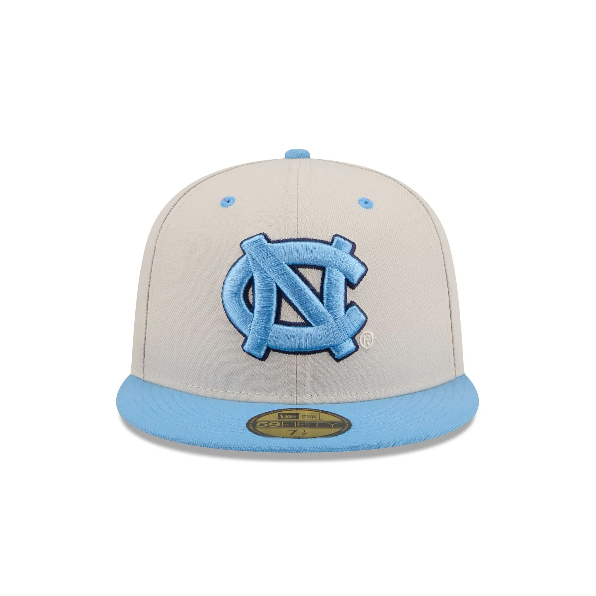North Carolina Tar Heels Collegiate Two-Tone Chrome 59FIFTY Fitted Hat sold by New Era product image thumbnail 2