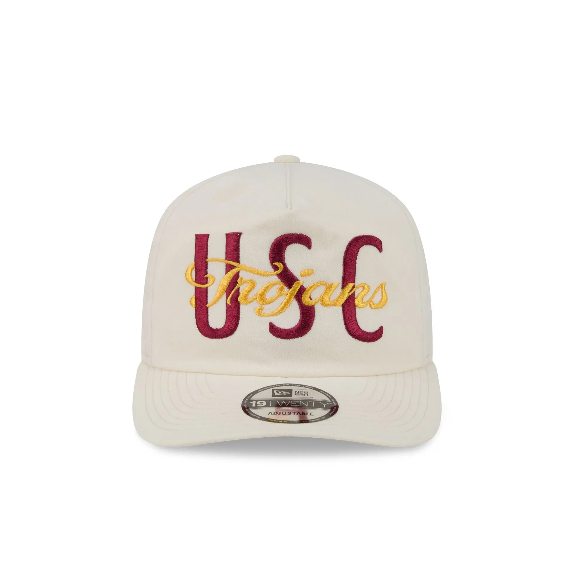 USC Trojans Collegiate Script Ivory 19TWENTY Snapback Hat sold by New Era product image thumbnail 2