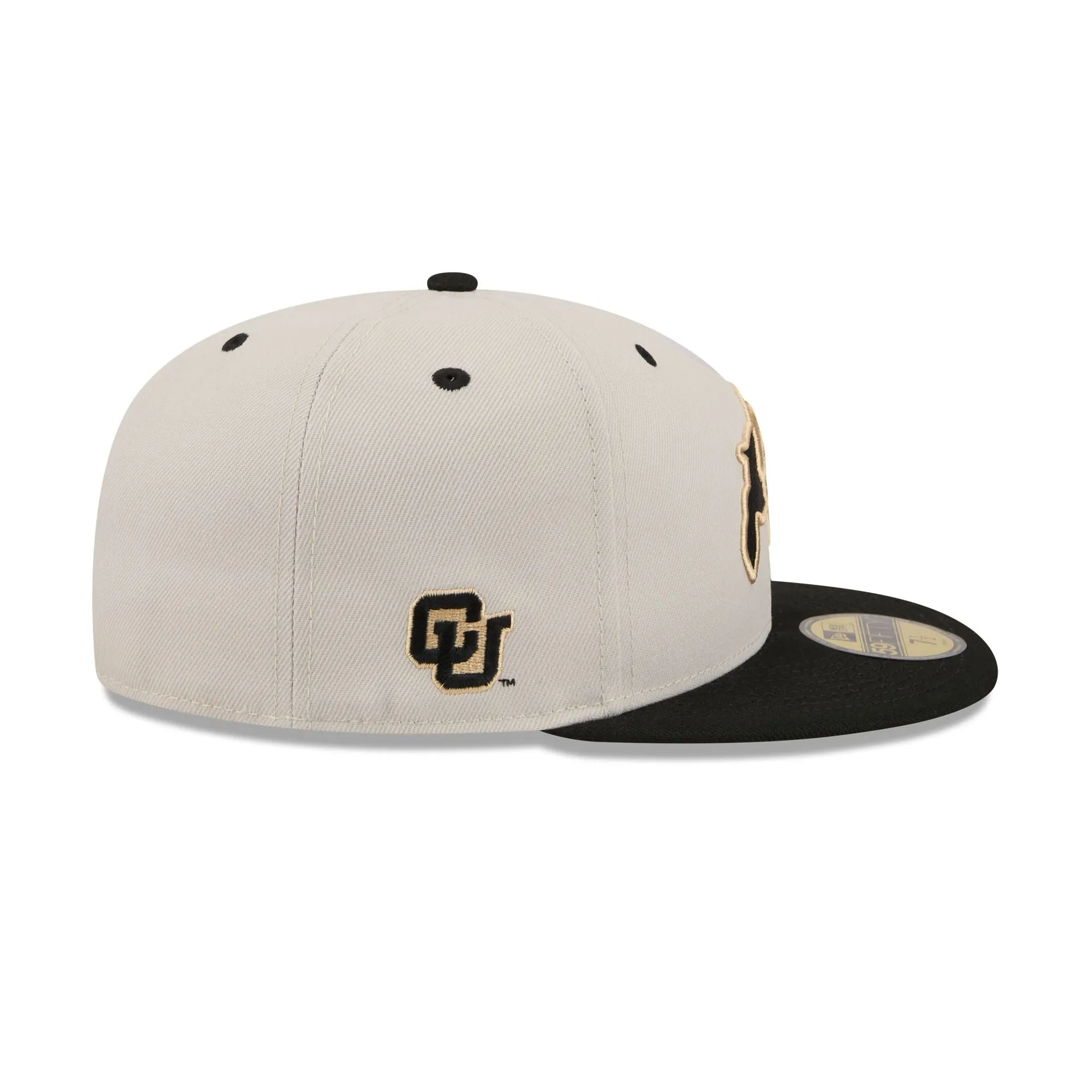 Colorado Buffaloes Collegiate Two-Tone Chrome 59FIFTY Fitted Hat sold by New Era product image thumbnail 4