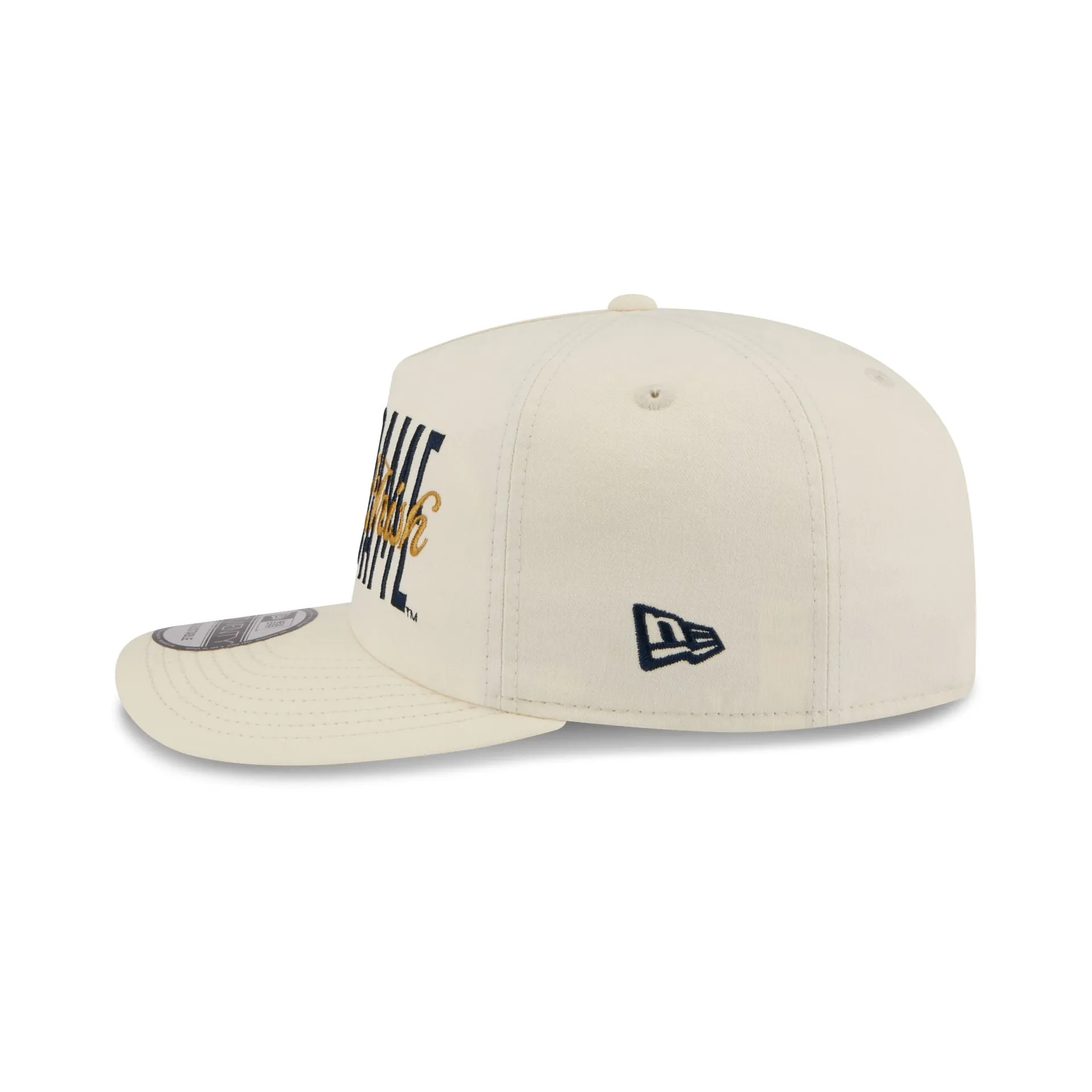 Notre Dame Fighting Irish Collegiate Script Ivory 19TWENTY Snapback Hat sold by New Era product image thumbnail 5