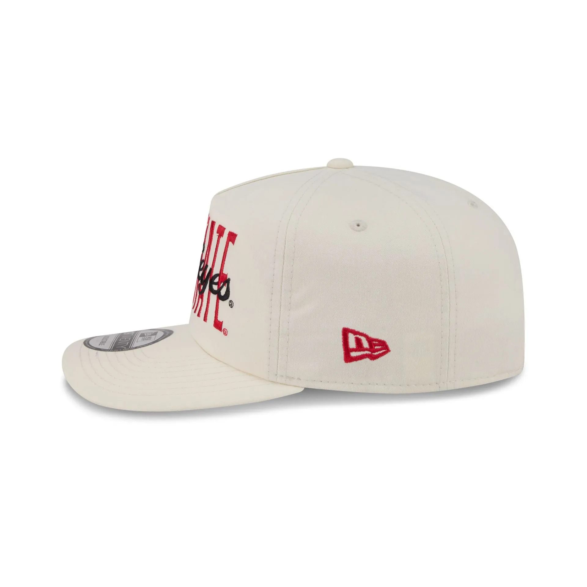 Ohio State Buckeyes Collegiate Script Ivory 19TWENTY Snapback Hat sold by New Era product image thumbnail 5