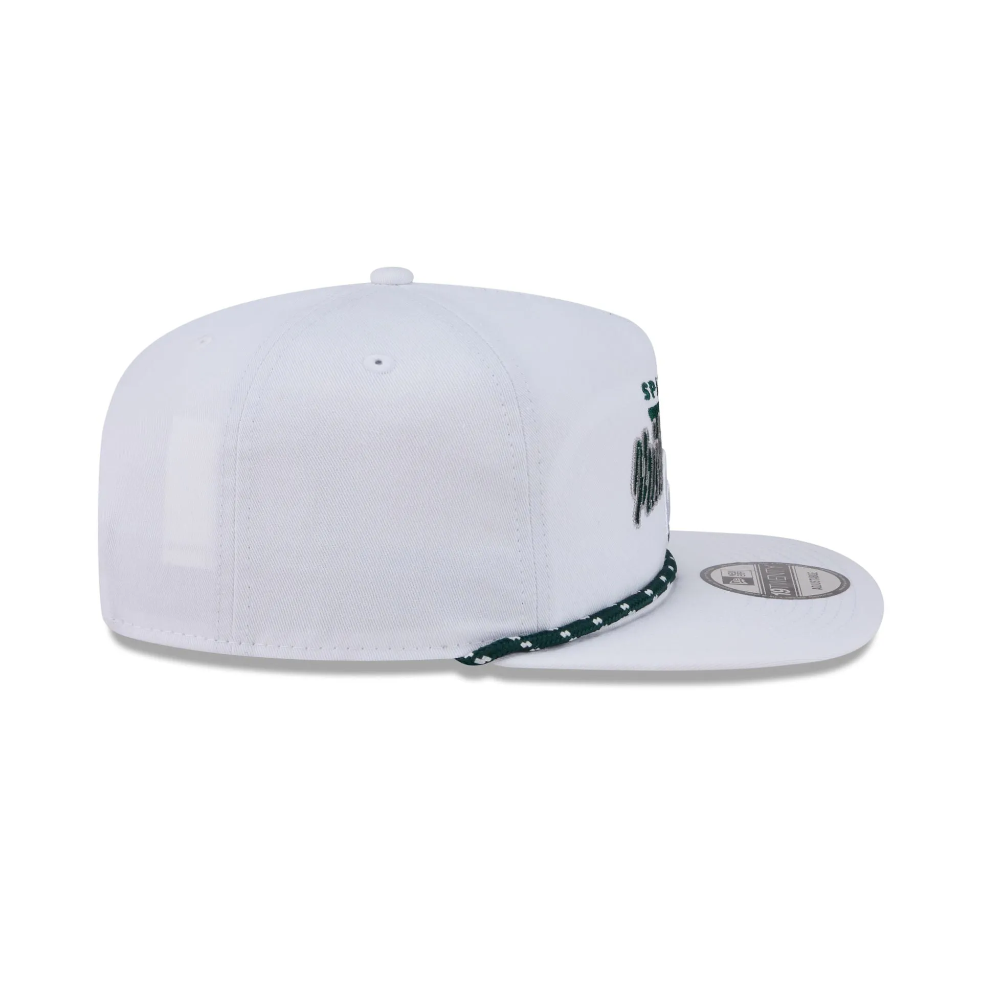 Michigan State Spartans Collegiate White 19TWENTY Snapback Hat sold by New Era product image thumbnail 5