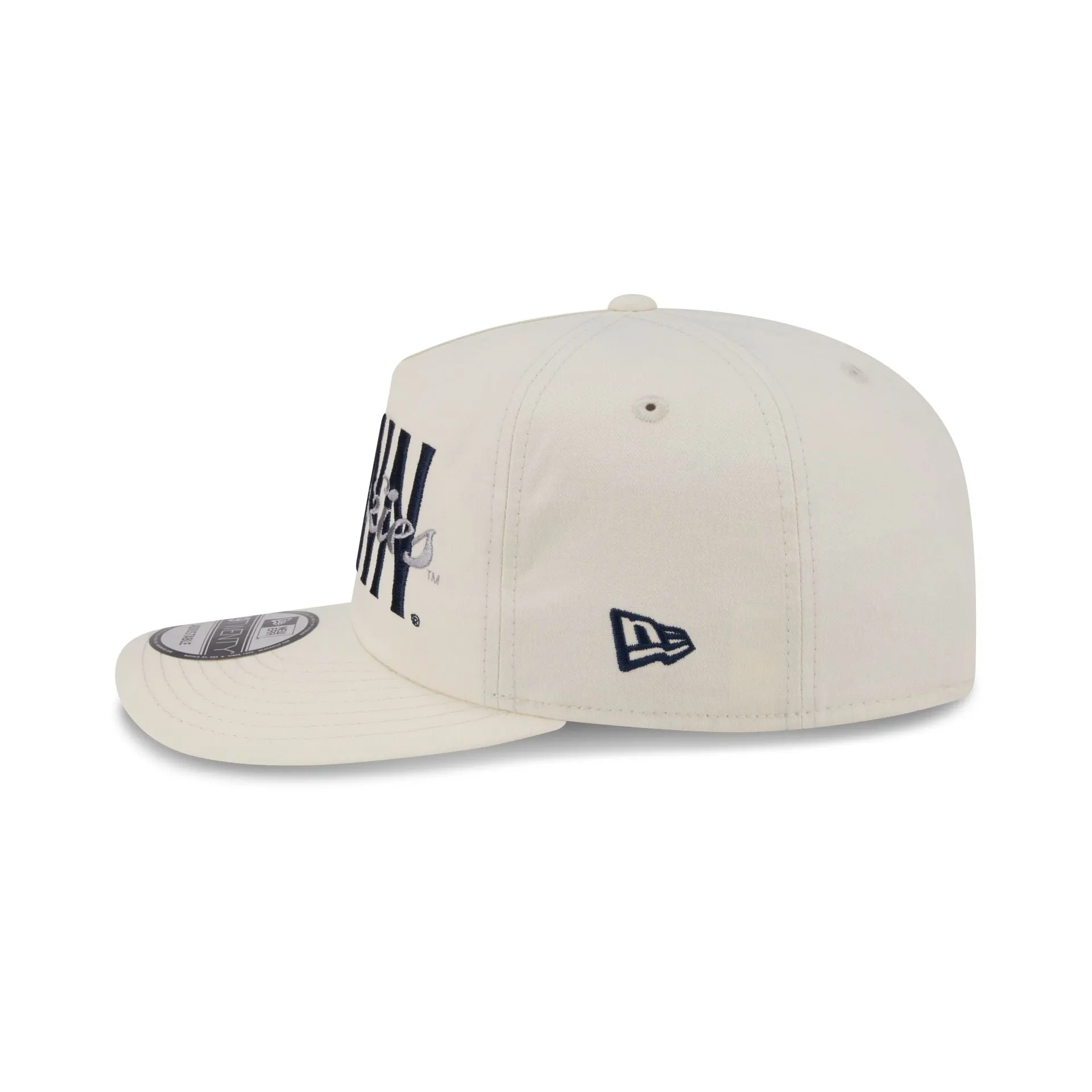 Connecticut Huskies Collegiate Script Ivory 19TWENTY Snapback Hat sold by New Era product image thumbnail 5