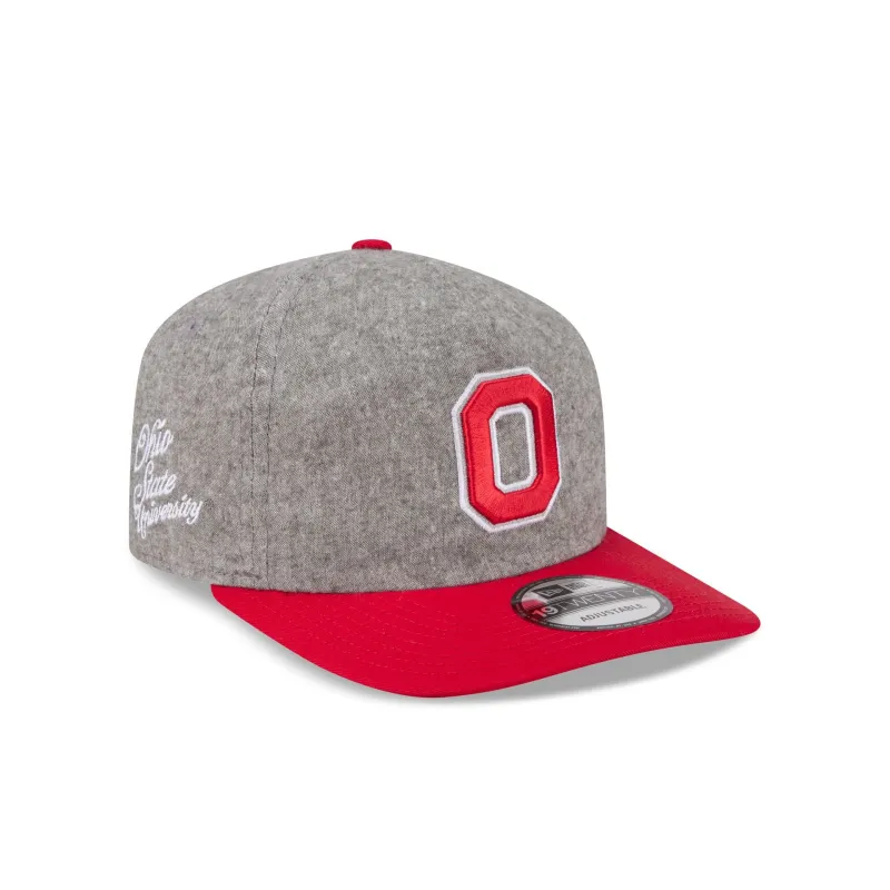 Ohio State Buckeyes Collegiate Two-Tone Chambray 19TWENTY Snapback Hat made by New Era