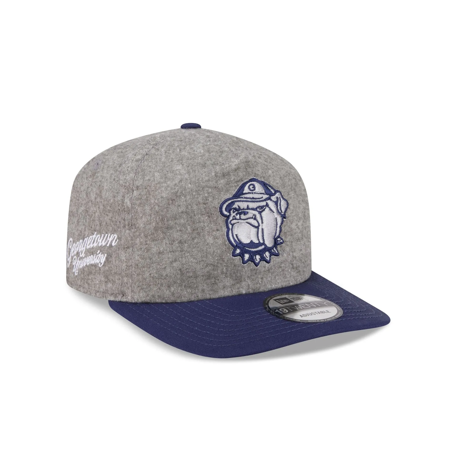 Georgetown Hoyas Collegiate Two-Tone Chambray 19TWENTY Snapback Hat sold by New Era