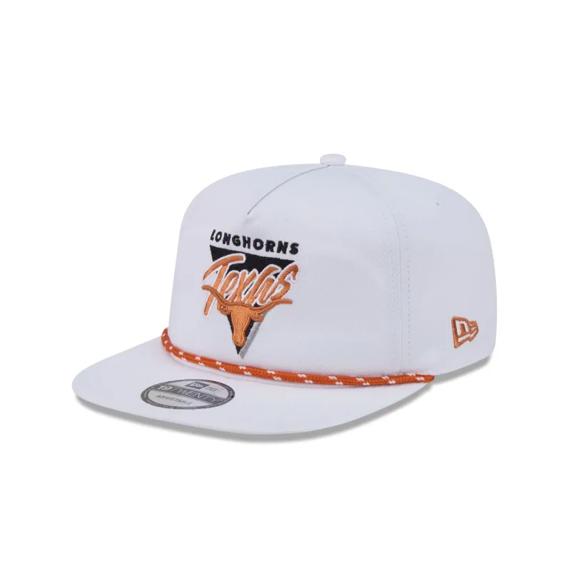 Texas Longhorns Collegiate White 19TWENTY Snapback Hat sold by New Era