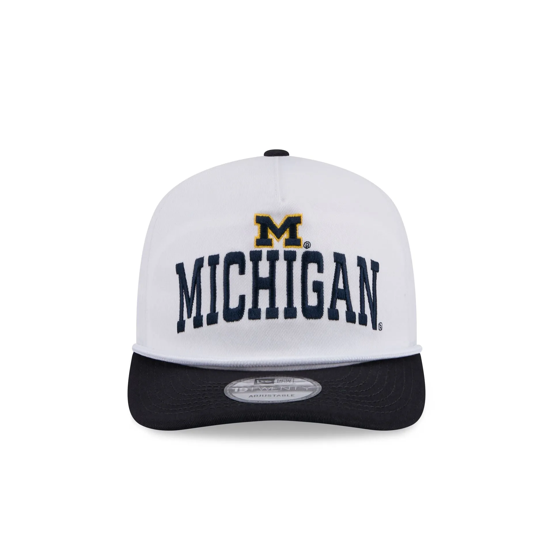 Michigan Wolverines Collegiate Wordmark 19TWENTY Snapback Hat sold by New Era product image thumbnail 2