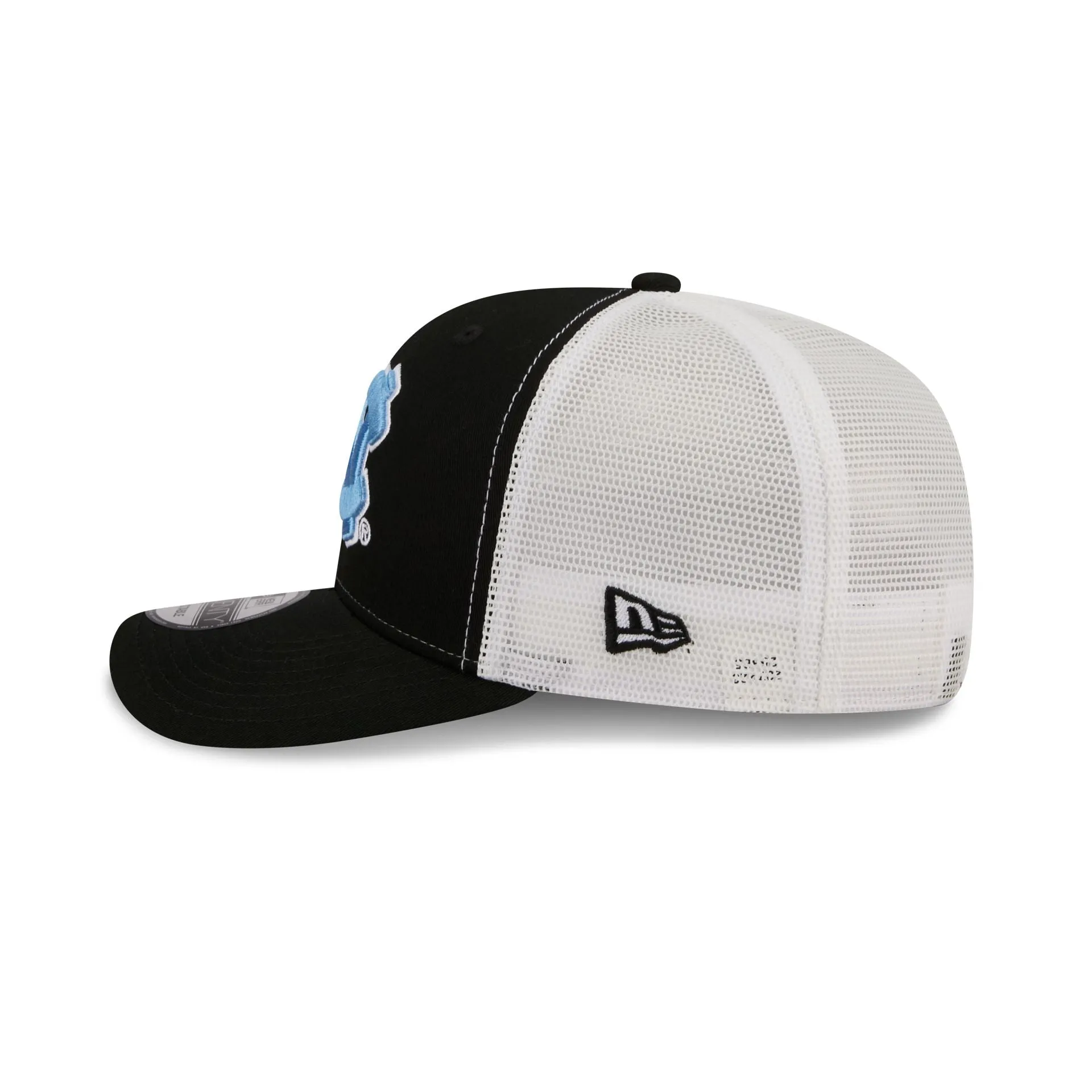 North Carolina Tar Heels Collegiate Black 9SEVENTY Trucker Hat sold by New Era product image thumbnail 4