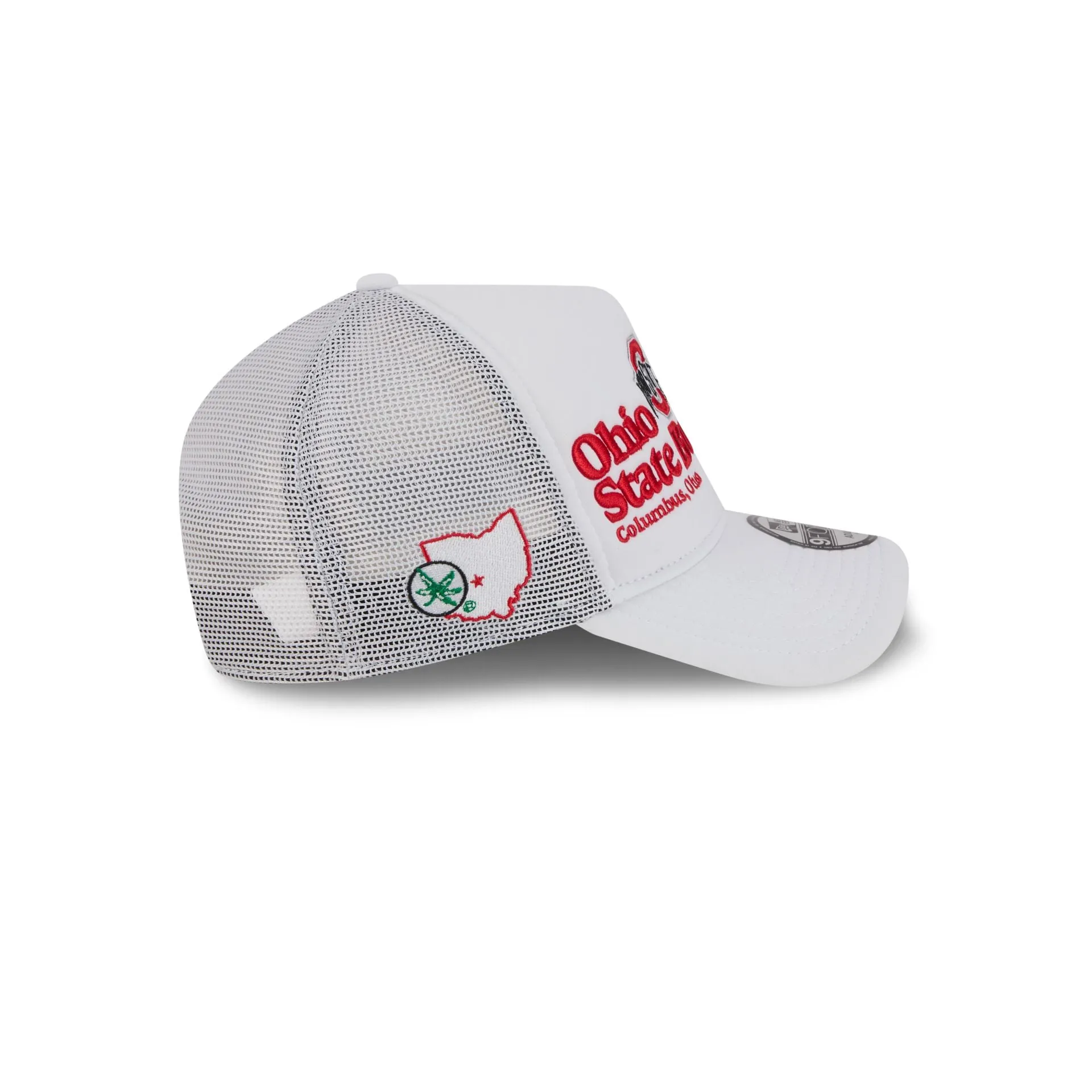 Ohio State Buckeyes Collegiate City, State 9FORTY A-Frame Trucker Hat sold by New Era product image thumbnail 4