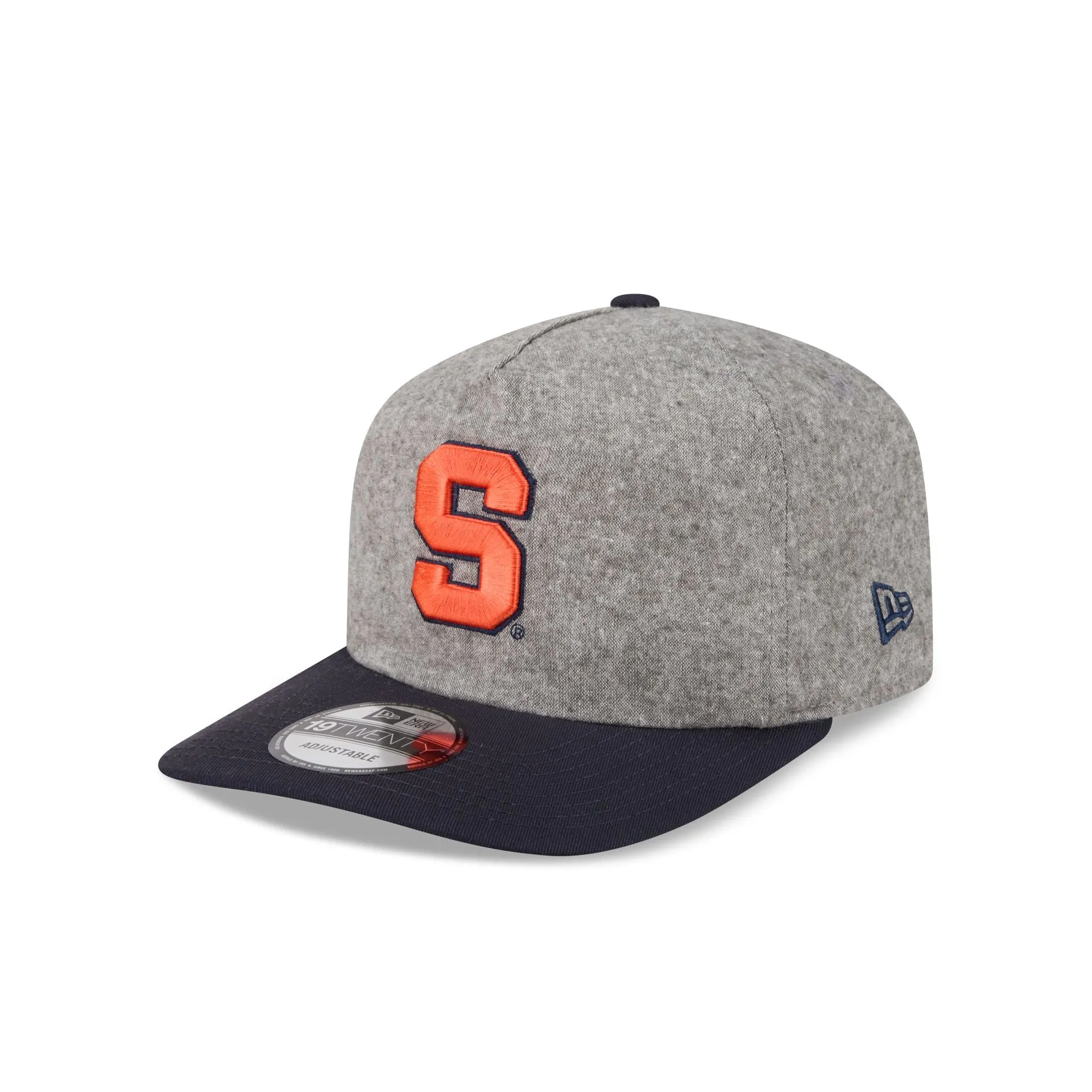 Syracuse Orange Collegiate Two-Tone Chambray 19TWENTY Snapback Hat sold by New Era product image thumbnail 3