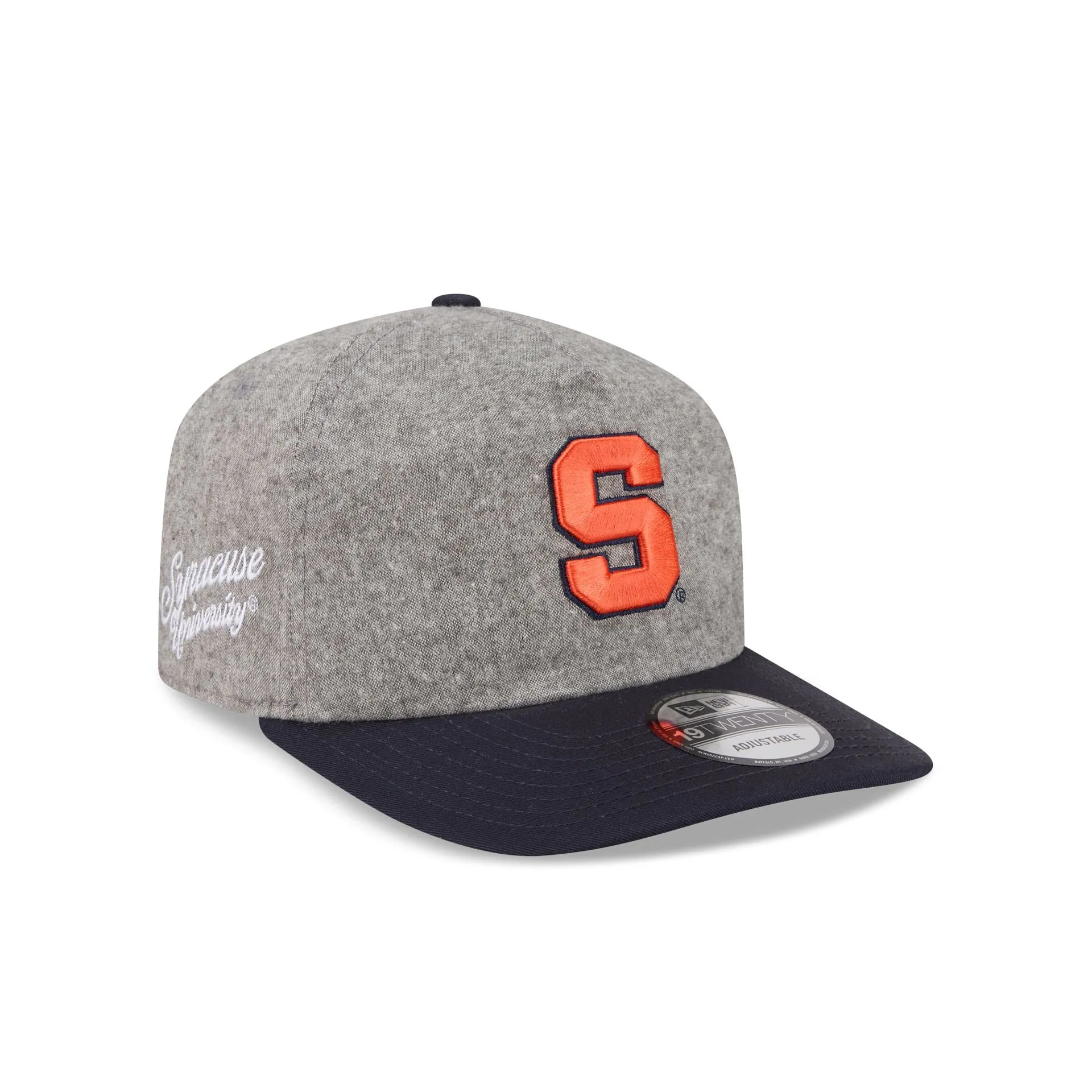Syracuse Orange Collegiate Two-Tone Chambray 19TWENTY Snapback Hat sold by New Era
