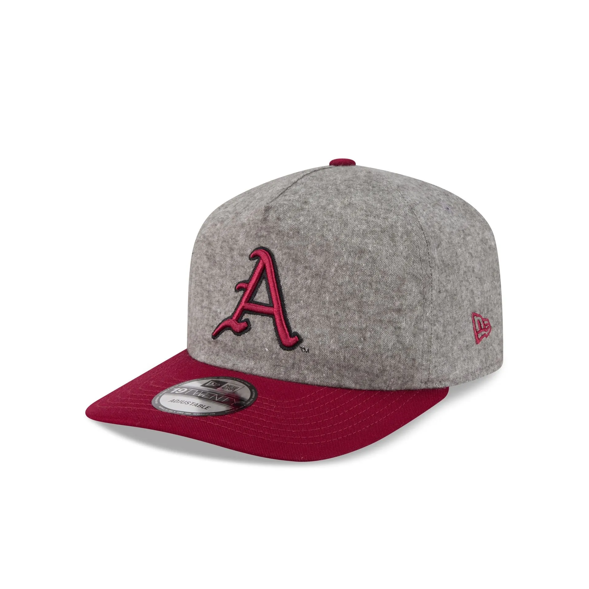 Arkansas Razorbacks Collegiate Two-Tone Chambray 19TWENTY Snapback Hat sold by New Era product image thumbnail 3