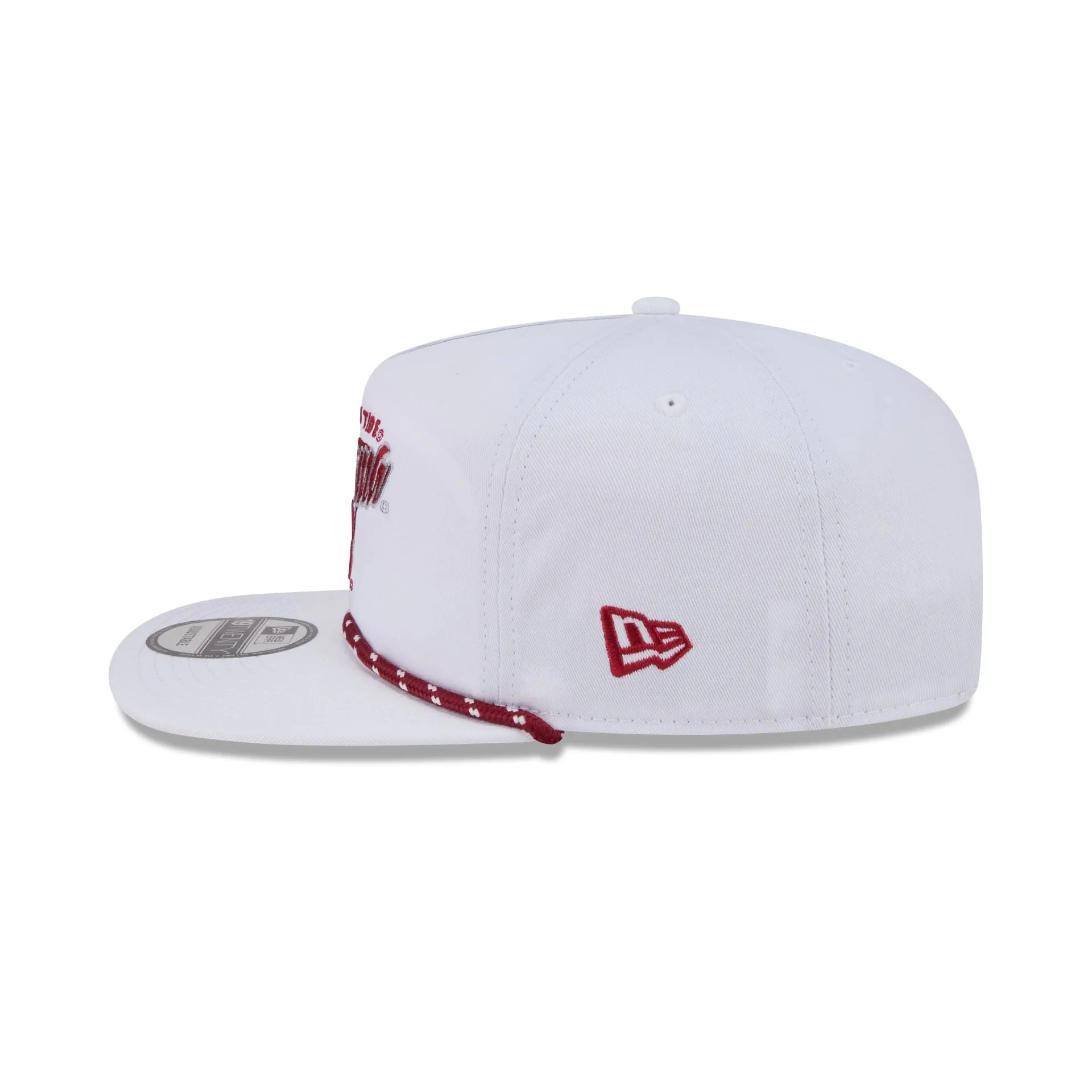 Alabama Crimson Tide Collegiate White 19TWENTY Snapback Hat sold by New Era product image thumbnail 4