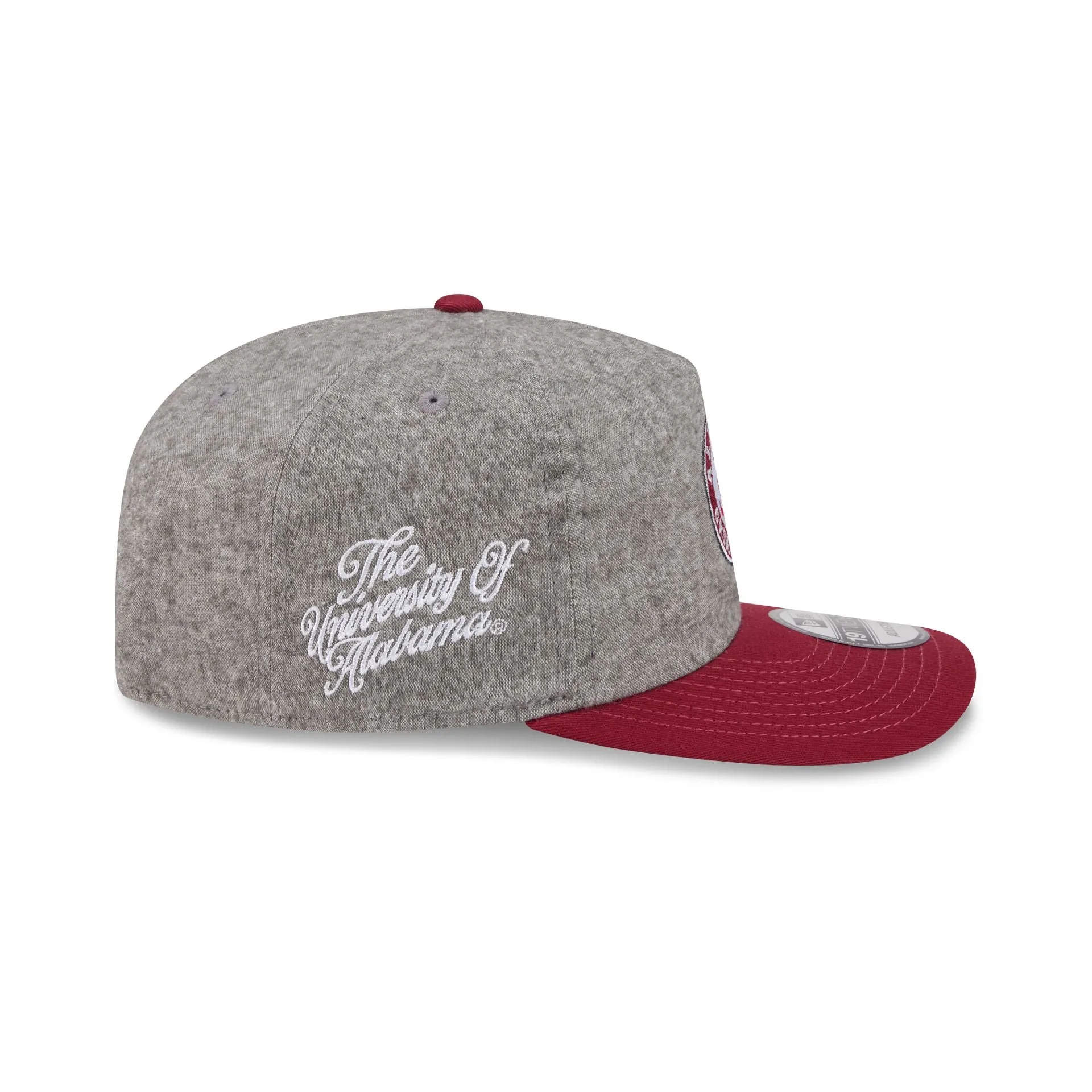 Alabama Crimson Tide Collegiate Two-Tone Chambray 19TWENTY Snapback Hat sold by New Era product image thumbnail 4