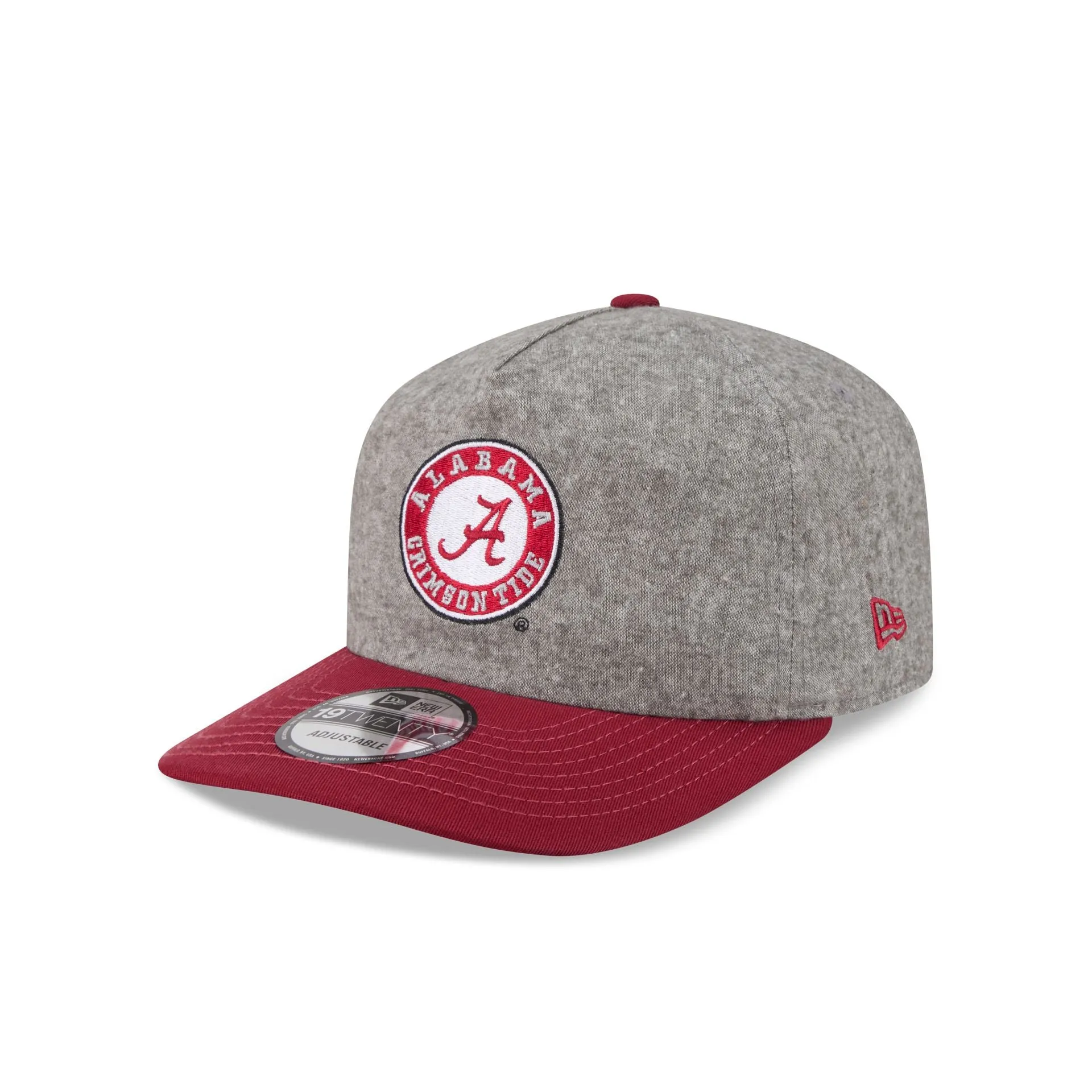Alabama Crimson Tide Collegiate Two-Tone Chambray 19TWENTY Snapback Hat sold by New Era product image thumbnail 3
