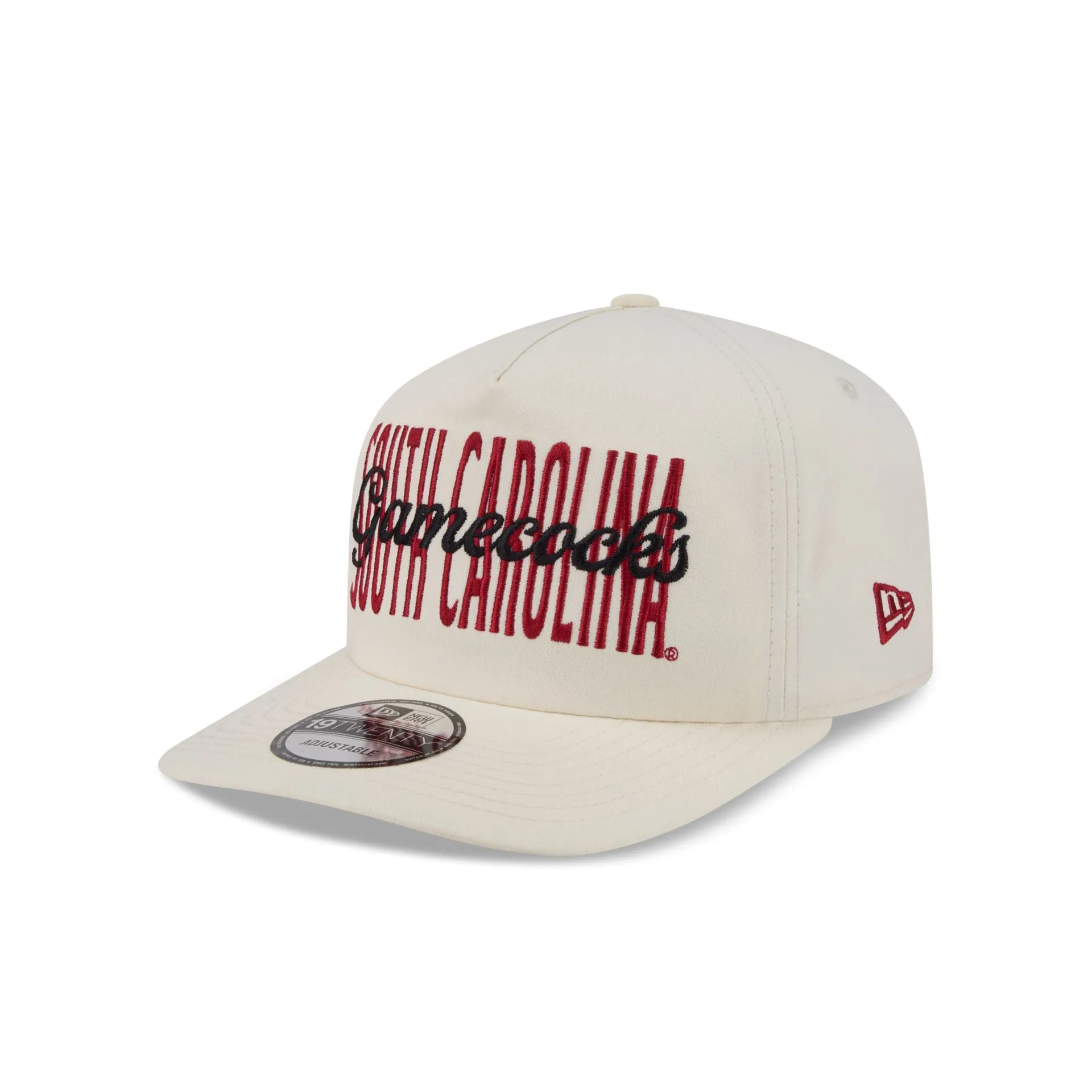 South Carolina Gamecocks Collegiate Script Ivory 19TWENTY Snapback Hat sold by New Era product image thumbnail 3
