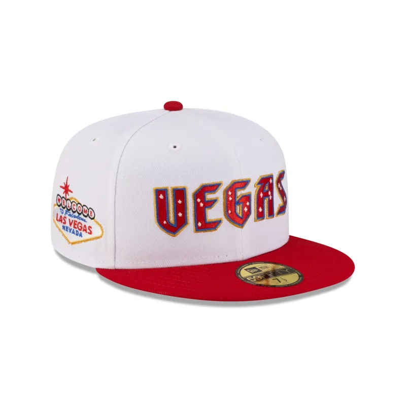Vegas Golden Knights Welcome to Vegas 59FIFTY Fitted Hat made by New Era