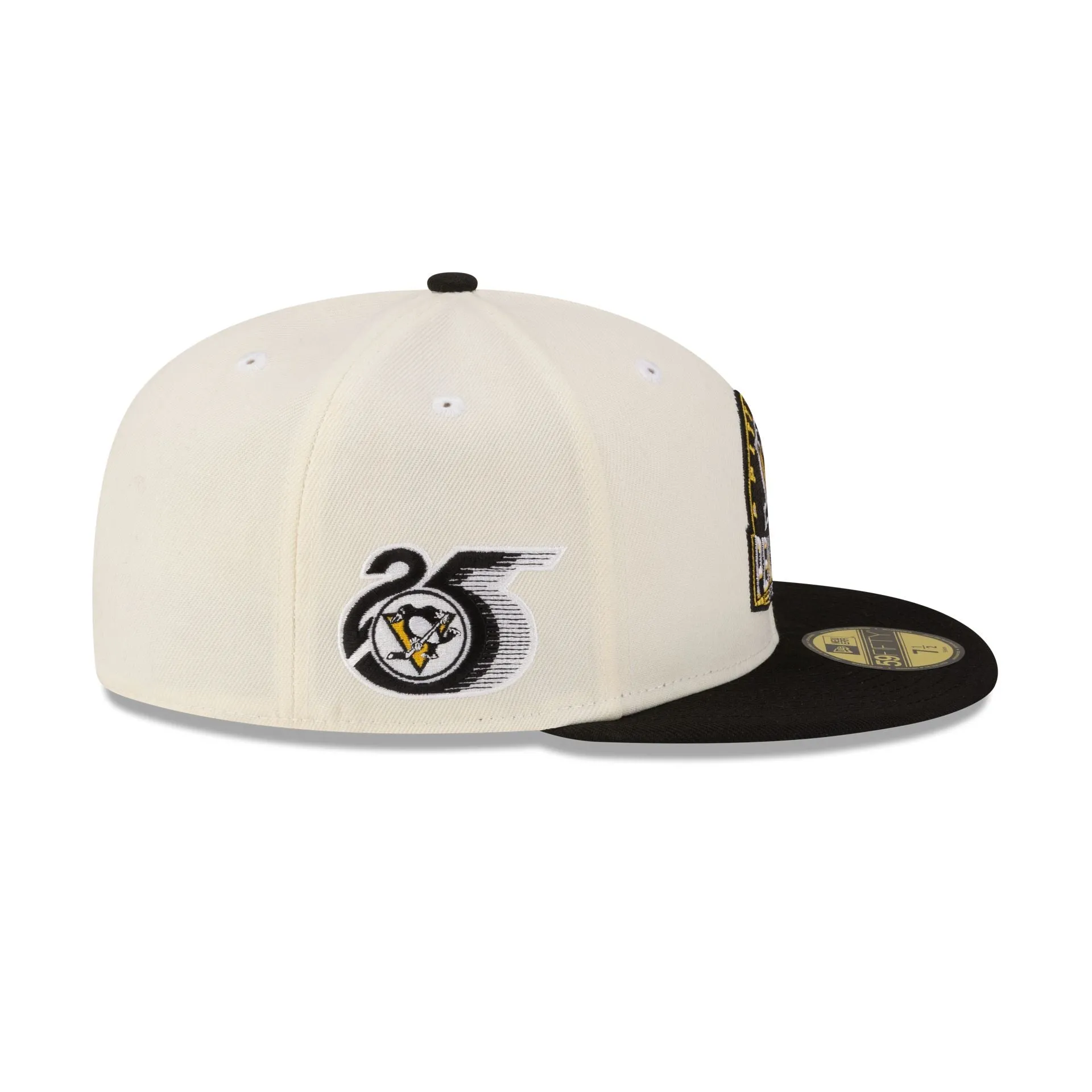 Pittsburgh Penguins Chrome 59FIFTY Fitted Hat sold by New Era product image thumbnail 4