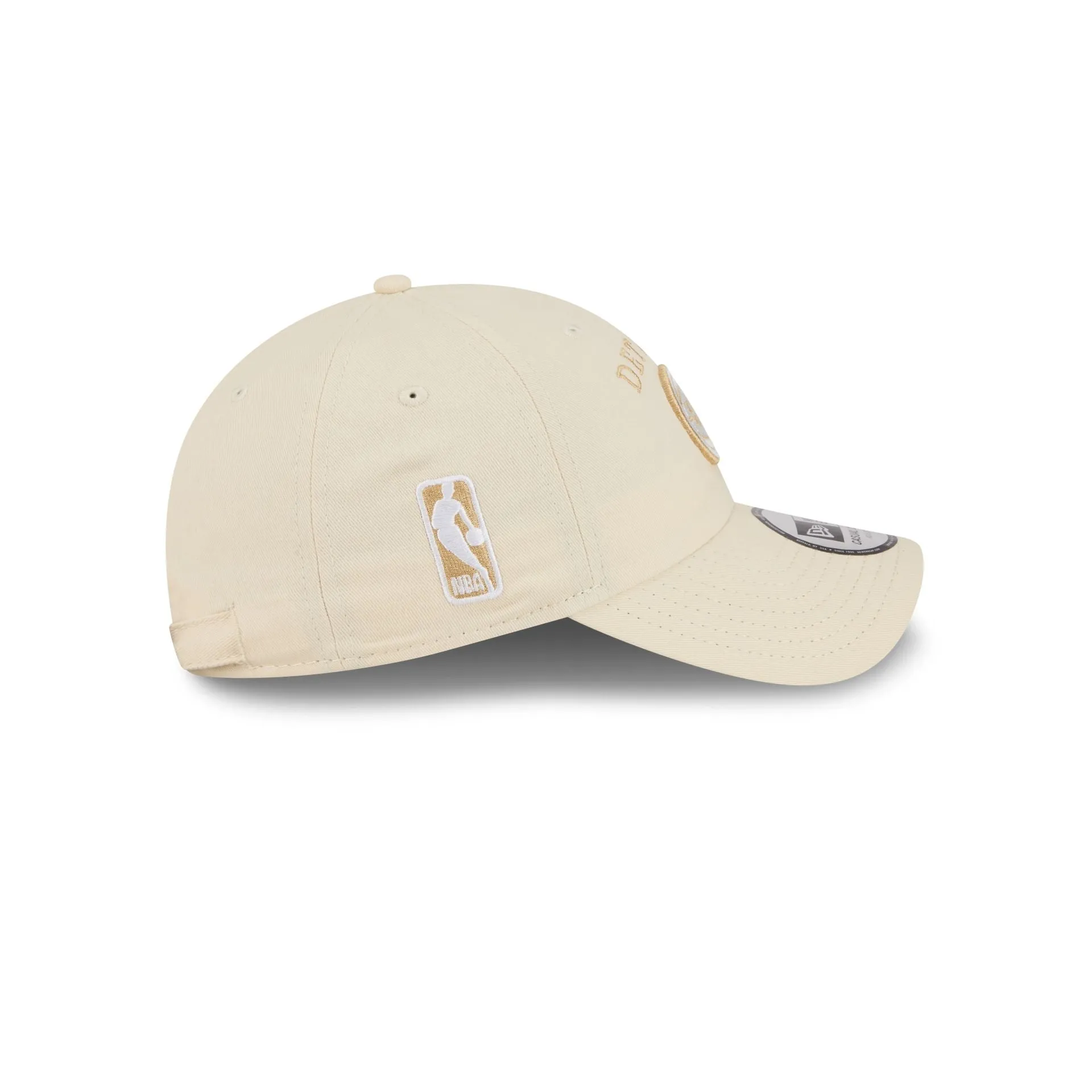 Detroit Pistons Team Logo Cream Casual Classic Adjustable Hat sold by New Era product image thumbnail 5