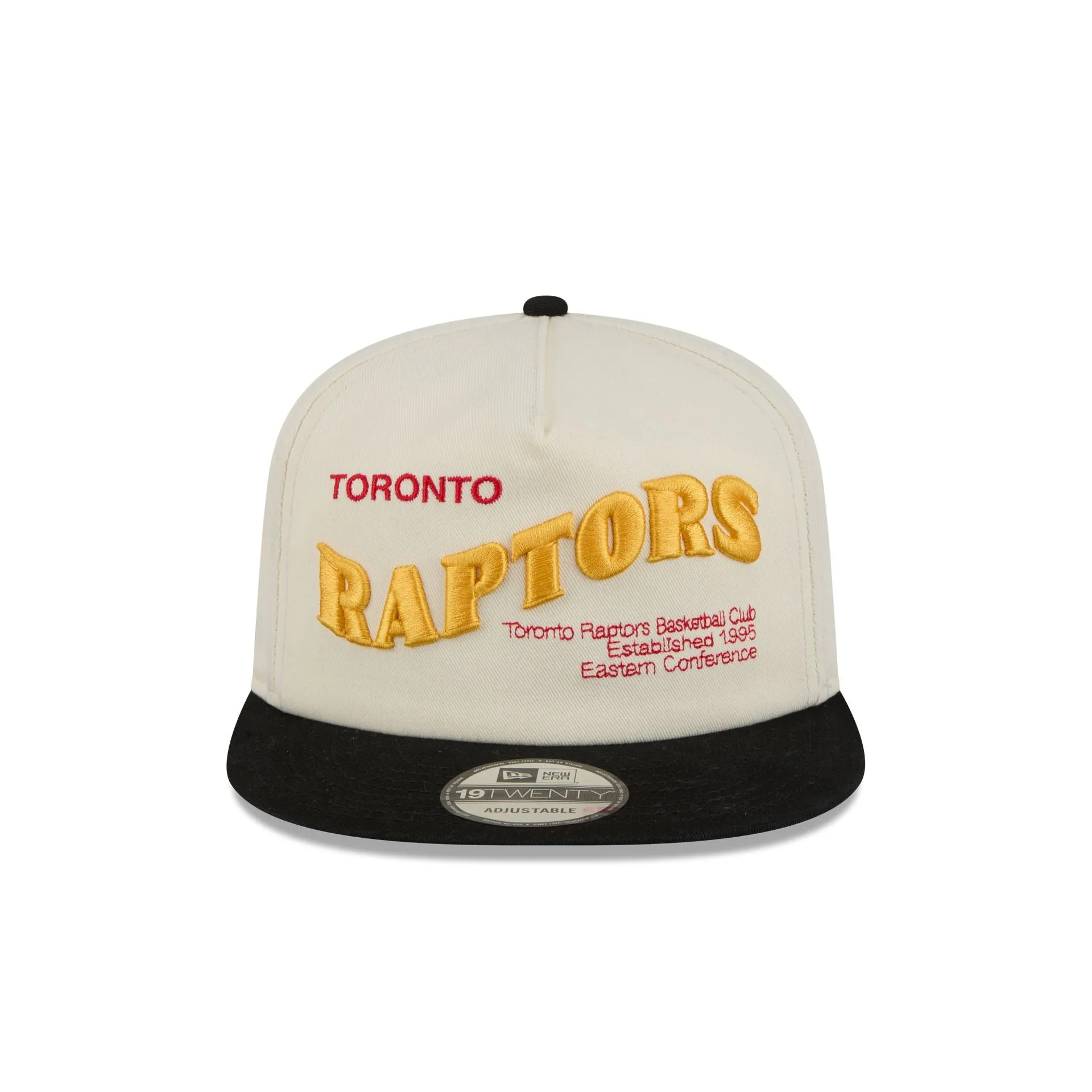 Toronto Raptors Conference Script Chrome White 19TWENTY Adjustable Hat sold by New Era product image thumbnail 2
