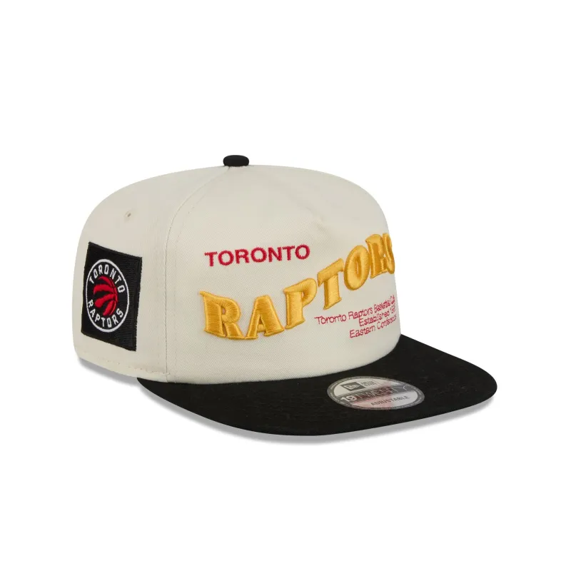 Toronto Raptors Conference Script Chrome White 19TWENTY Adjustable Hat sold by New Era