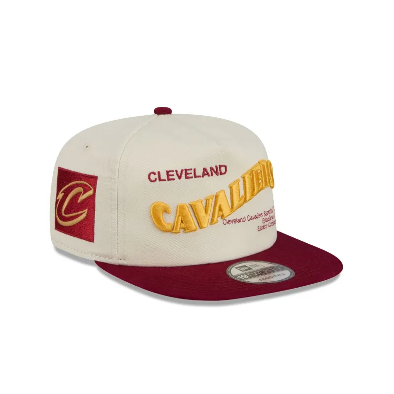 Cleveland Cavaliers Conference Script Chrome White 19TWENTY Adjustable Hat made by New Era