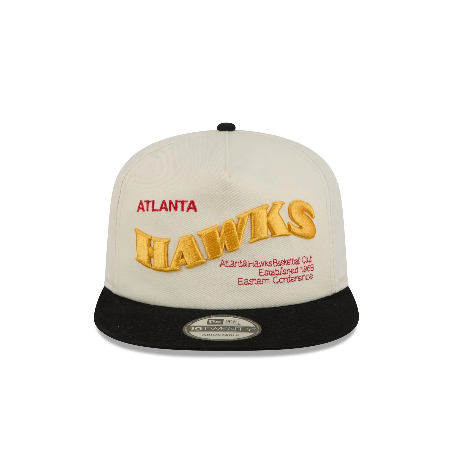 Atlanta Hawks Conference Script Chrome White 19TWENTY Adjustable Hat sold by New Era product image thumbnail 2