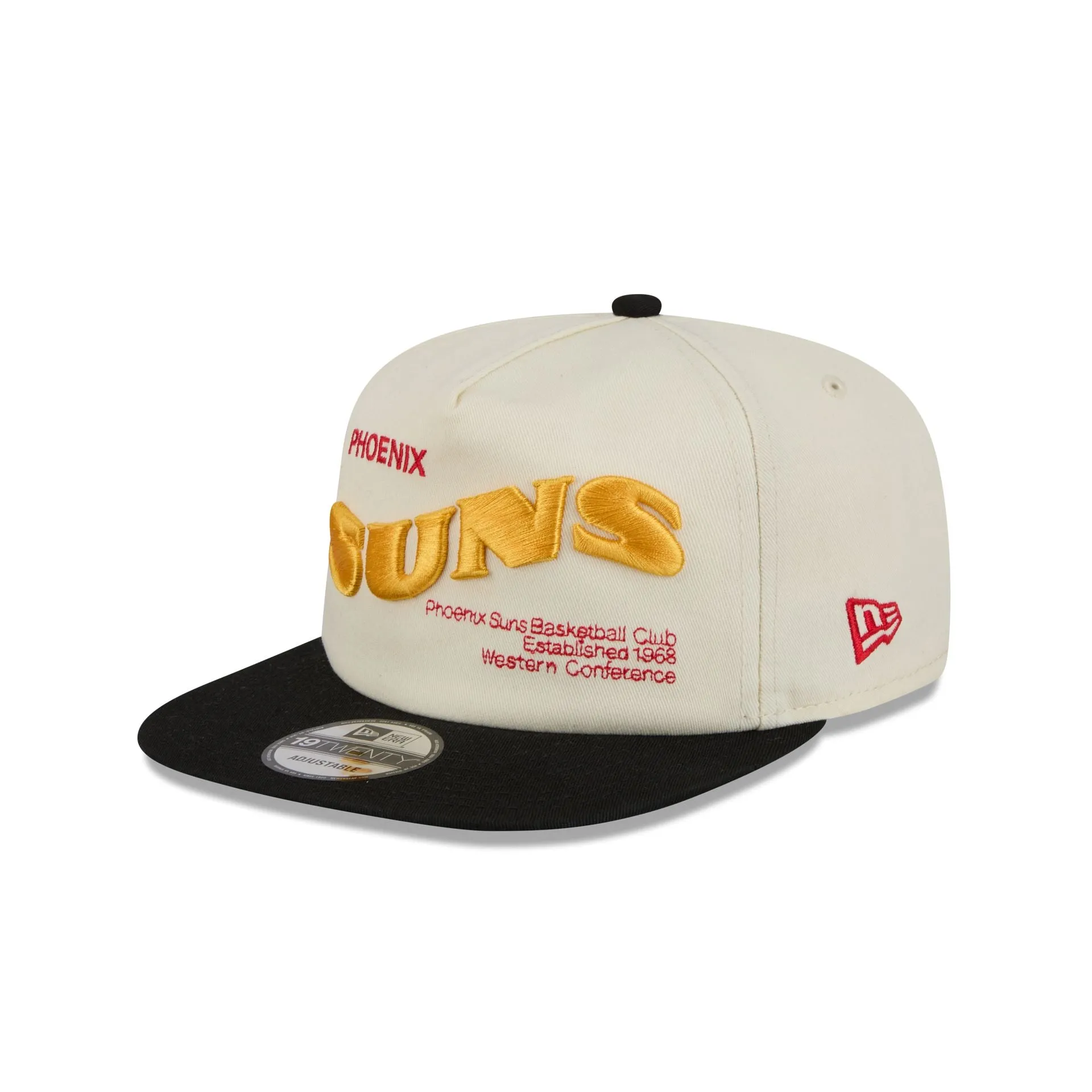 Phoenix Suns Conference Script Chrome White 19TWENTY Adjustable Hat sold by New Era product image thumbnail 3