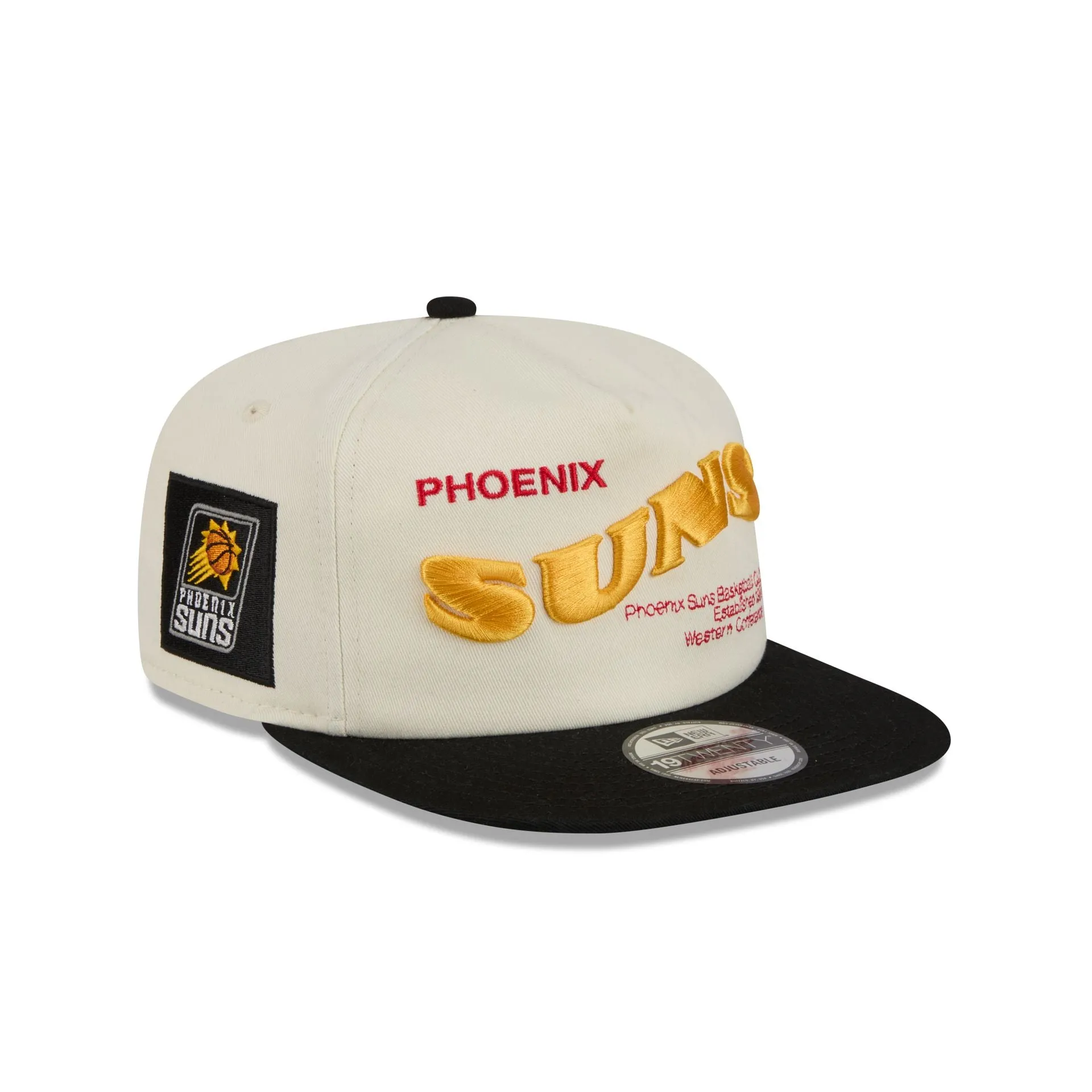 Phoenix Suns Conference Script Chrome White 19TWENTY Adjustable Hat sold by New Era