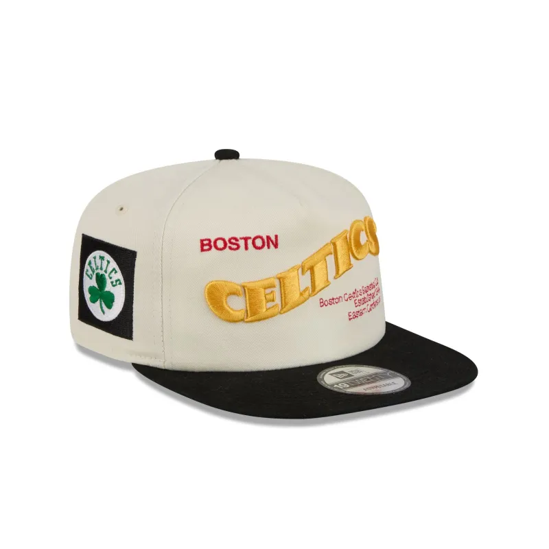 Boston Celtics Conference Script Chrome White 19TWENTY Adjustable Hat sold by New Era