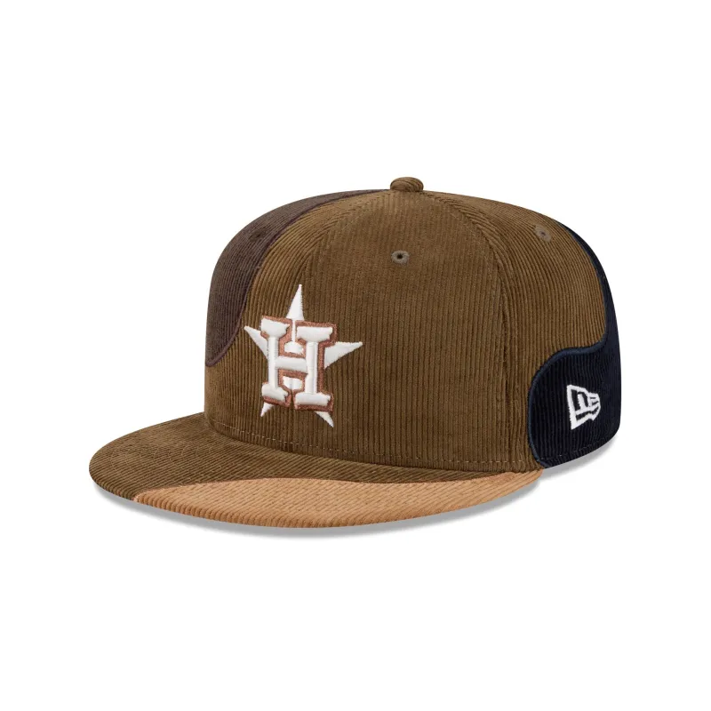 Just Caps Patch Corduroy Houston Astros 59FIFTY Fitted Hat made by New Era