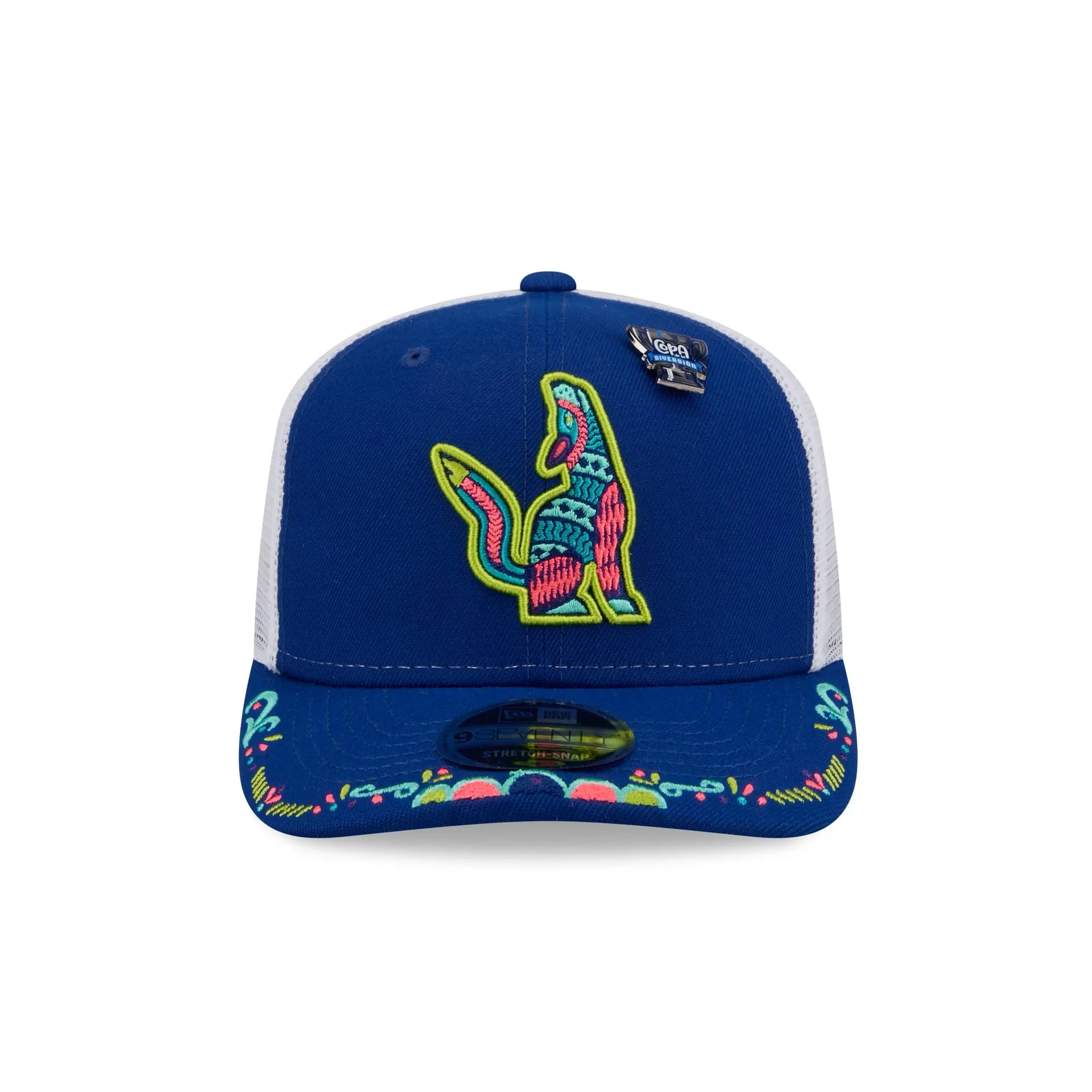 Hillsboro Hops 2026 Copa de la Diversión 9SEVENTY Trucker Hat sold by New Era product image thumbnail 2