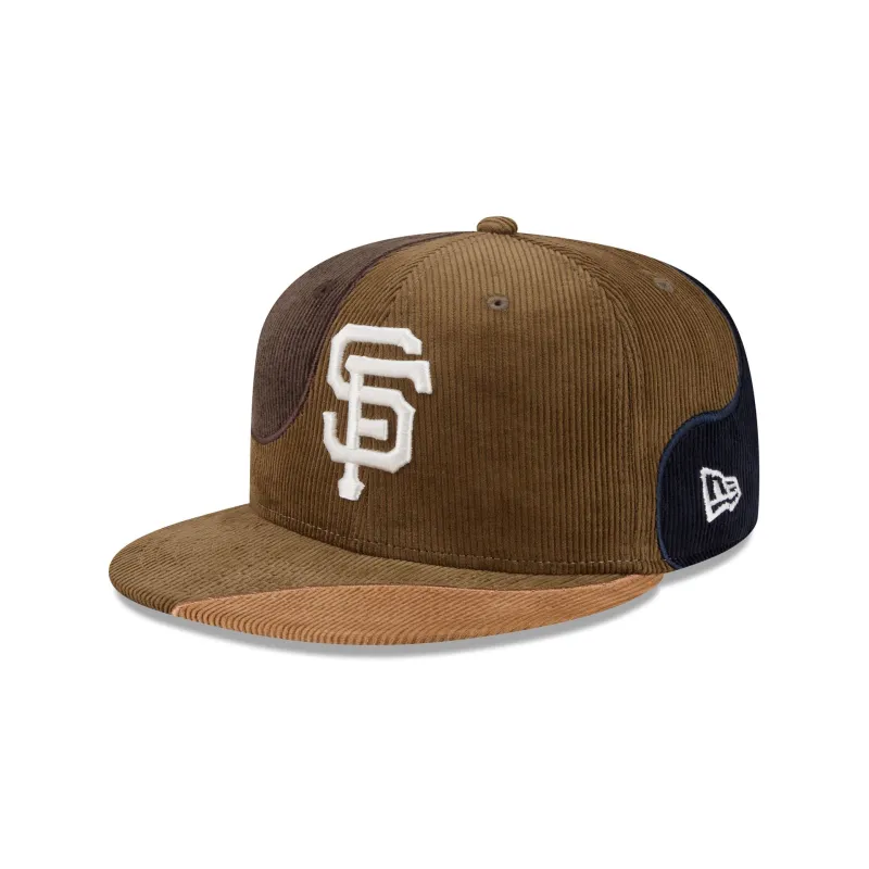 Just Caps Patch Corduroy San Francisco Giants 59FIFTY Fitted Hat made by New Era