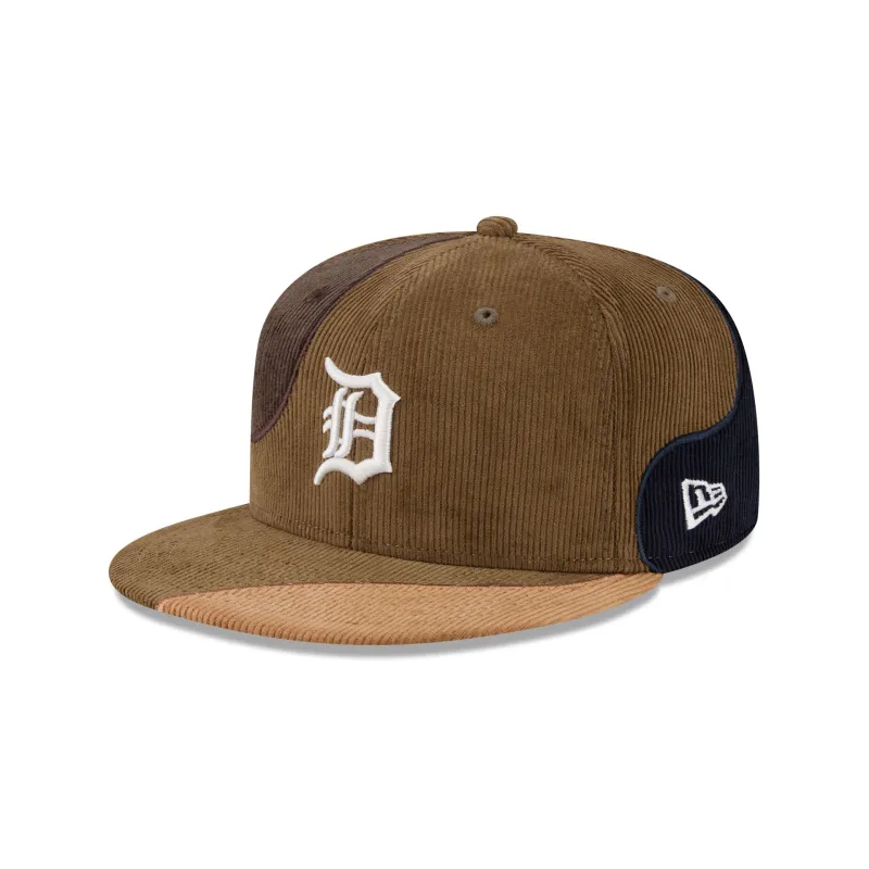 Just Caps Patch Corduroy Detroit Tigers 59FIFTY Fitted Hat made by New Era