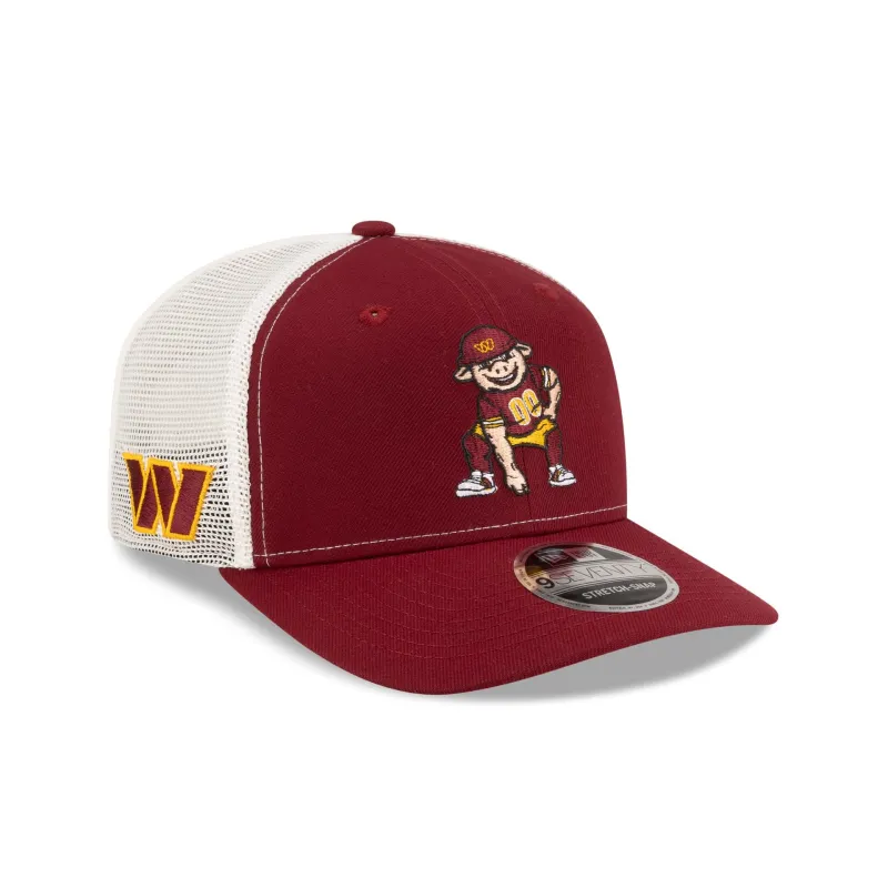 Washington Commanders Major Tuddy 9SEVENTY Trucker Hat made by New Era