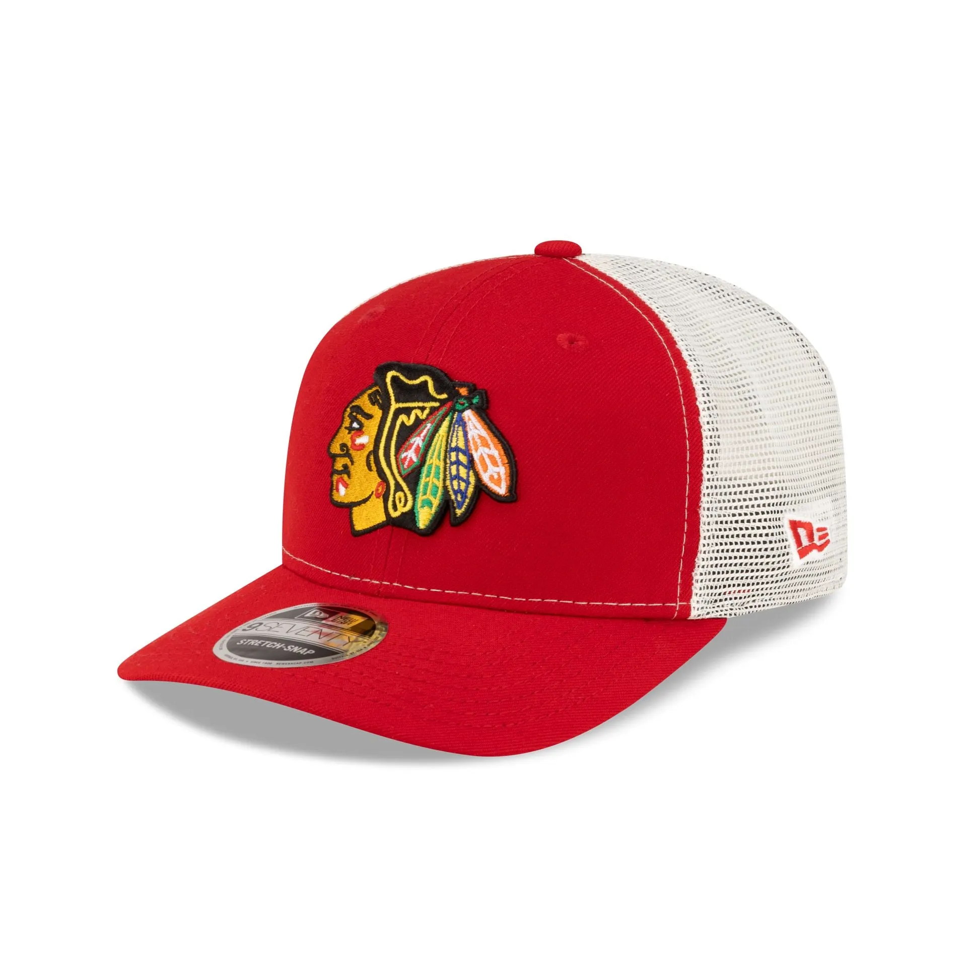 Chicago Blackhawks 100th Anniversary 9SEVENTY Trucker Hat sold by New Era product image thumbnail 3