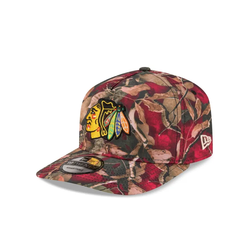 Chicago Blackhawks Leaves 19TWENTY Adjustable Hat made by New Era