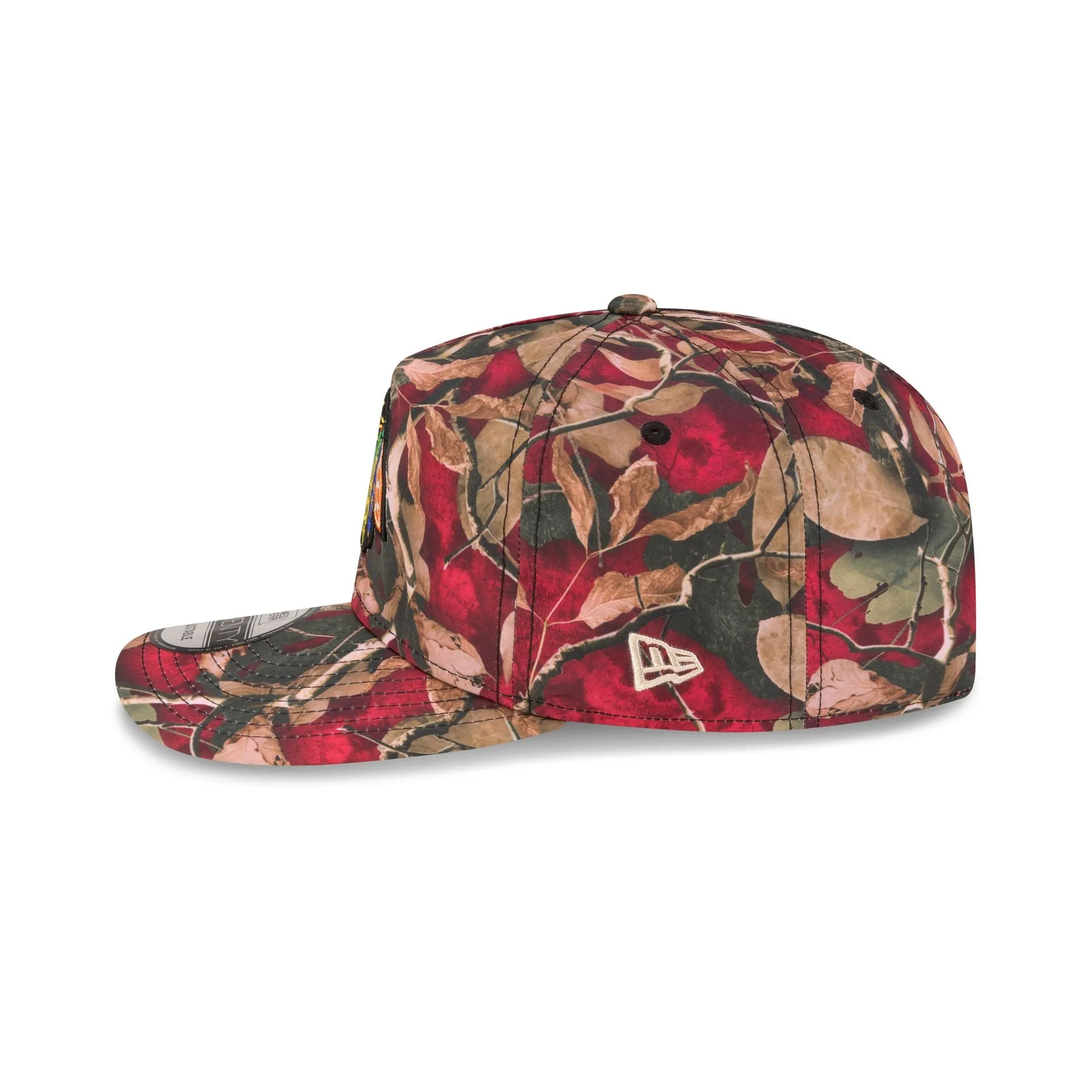 Chicago Blackhawks Leaves 19TWENTY Adjustable Hat sold by New Era product image thumbnail 4