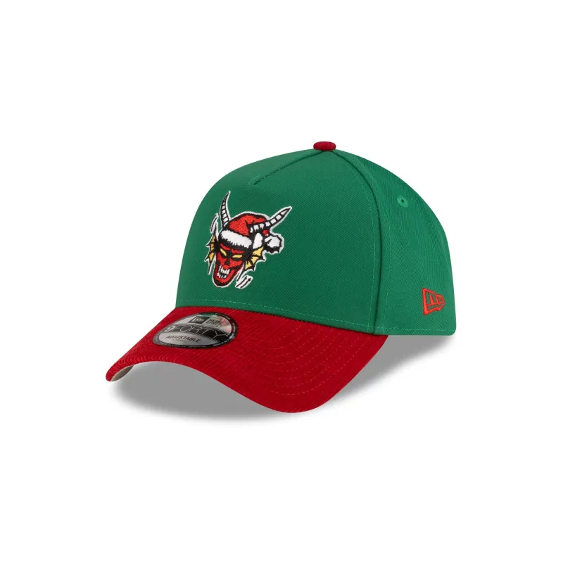 Stranger Things Hellfire Club Holiday 9FORTY A-Frame Snapback Hat made by New Era