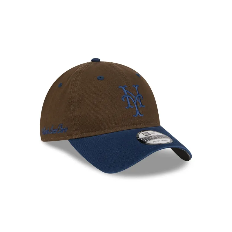 Aimé Leon Dore New York Mets Walnut 9TWENTY Adjustable Hat sold by New Era