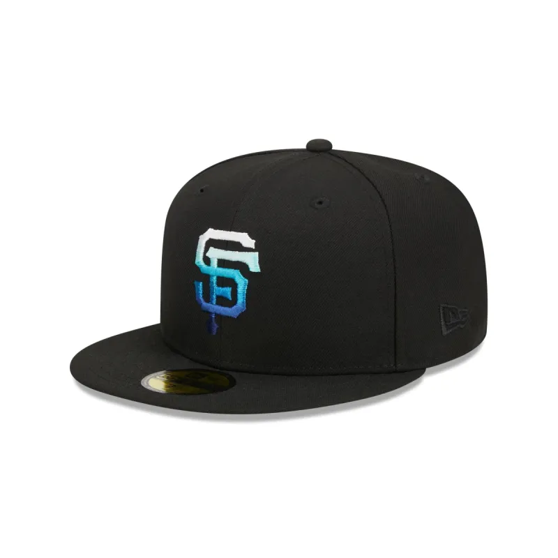 San Francisco Giants Metallic Gradient 59FIFTY Fitted Hat sold by New Era