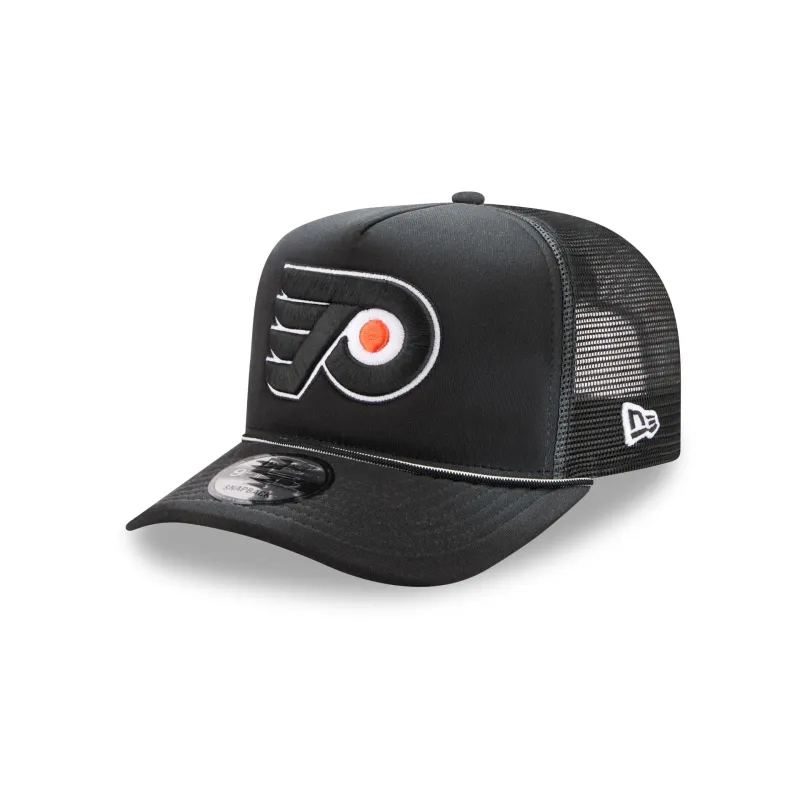 Philadelphia Flyers Worn 9FIFTY A-Frame Trucker Hat made by New Era