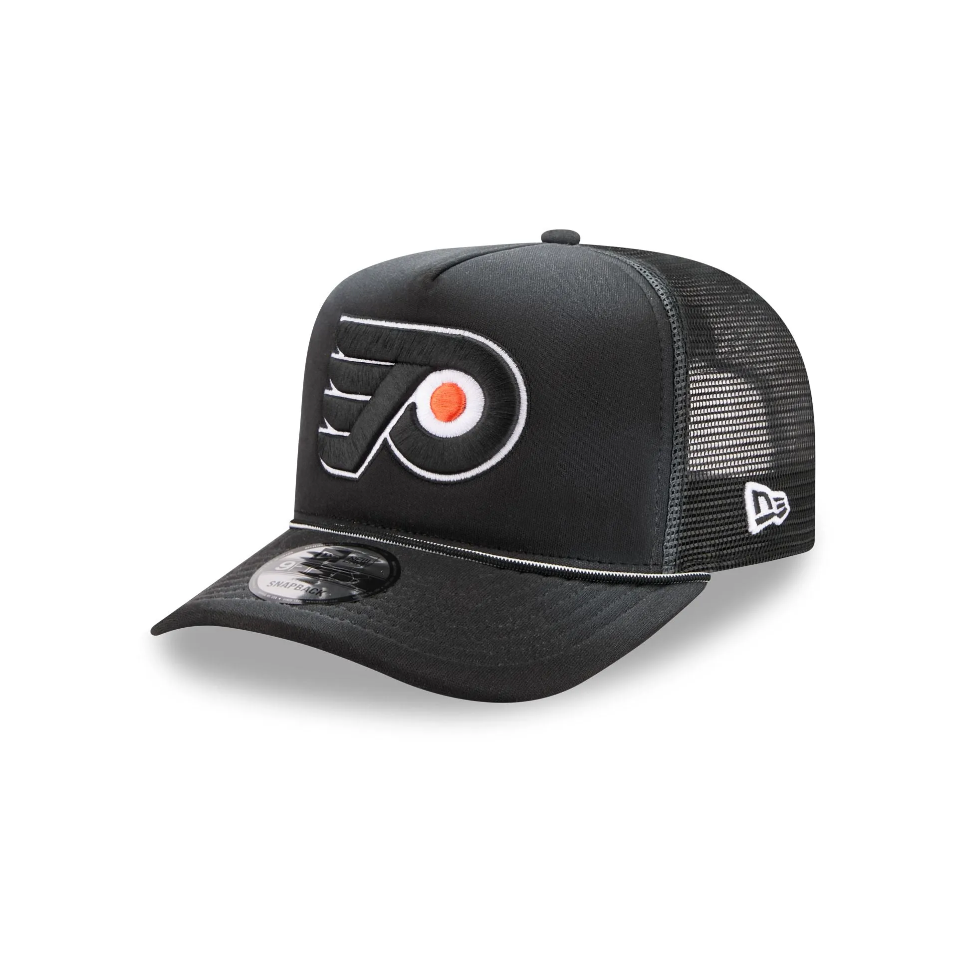 Philadelphia Flyers Worn 9FIFTY A-Frame Trucker Hat sold by New Era