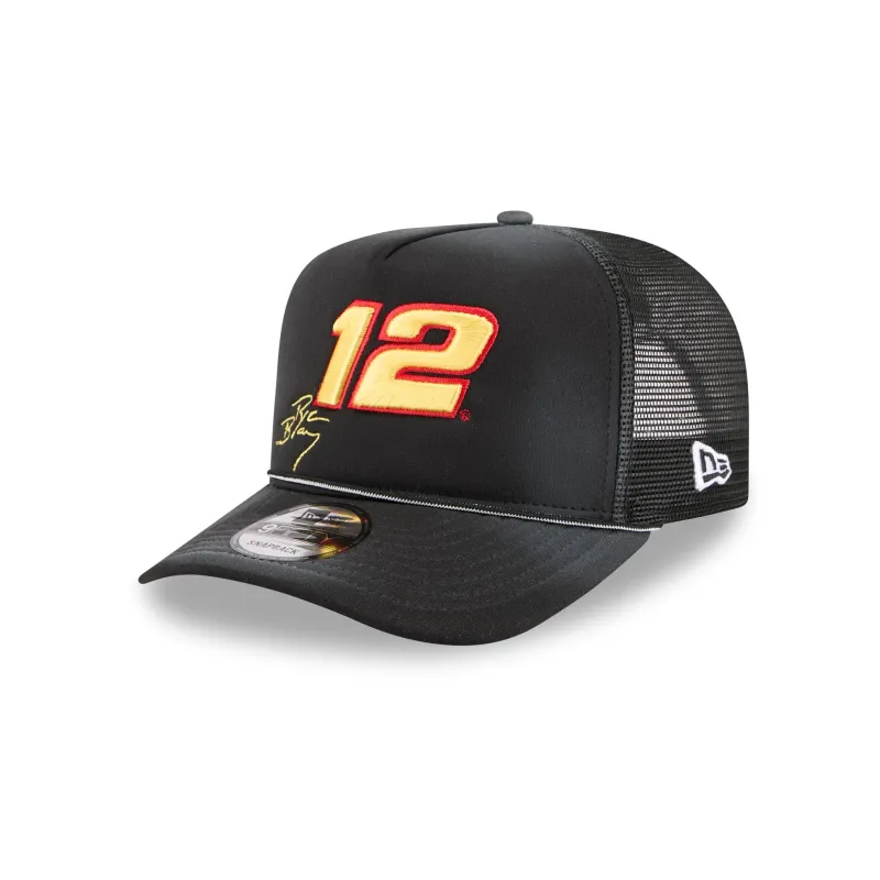 Team Penske Worn 9FIFTY A-Frame Trucker Hat made by New Era