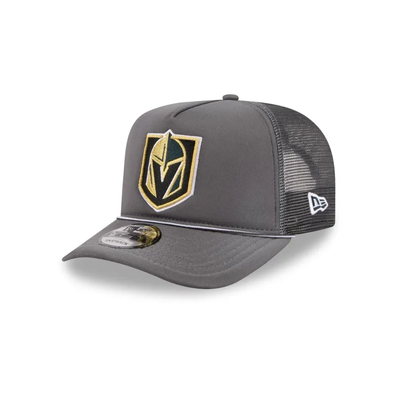 Vegas Golden Knights Worn 9FIFTY A-Frame Trucker Hat made by New Era
