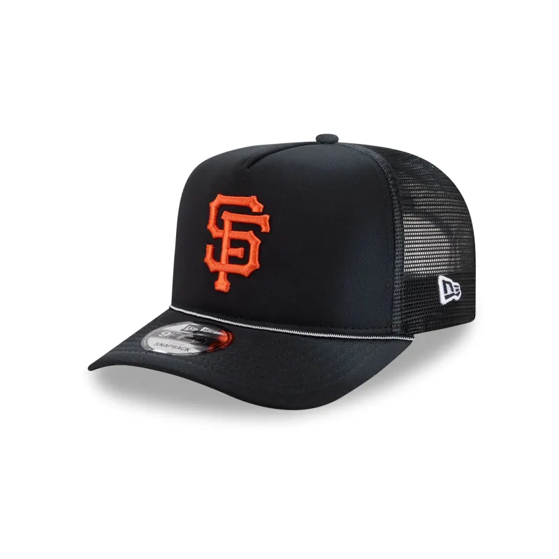 San Francisco Giants Worn 9FIFTY A-Frame Trucker Hat made by New Era